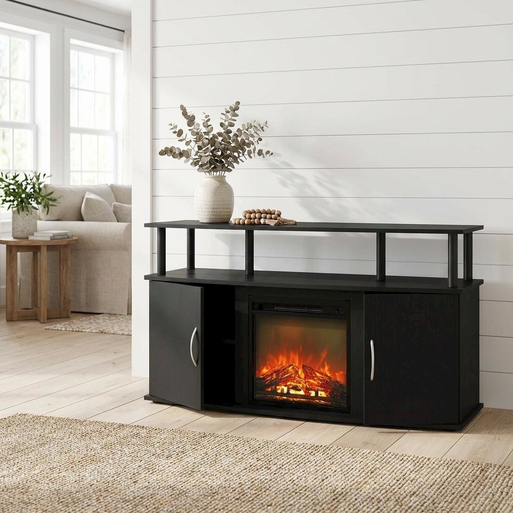 FurniFact BO3497294WHT Tv-Stands - View #2