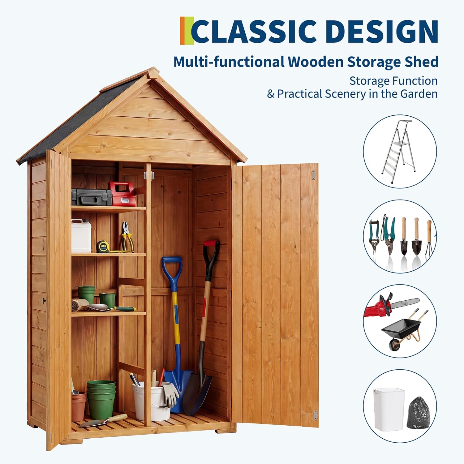 Garvee GGL-827368336844 Wood-Storage-Buildings - View #5
