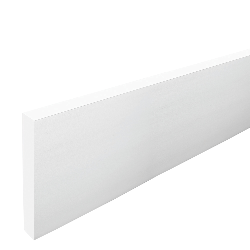 Royal 164179 5/4-in x 4-in x 20 Reversible (Smooth/Wood grain) PVC Trim Board