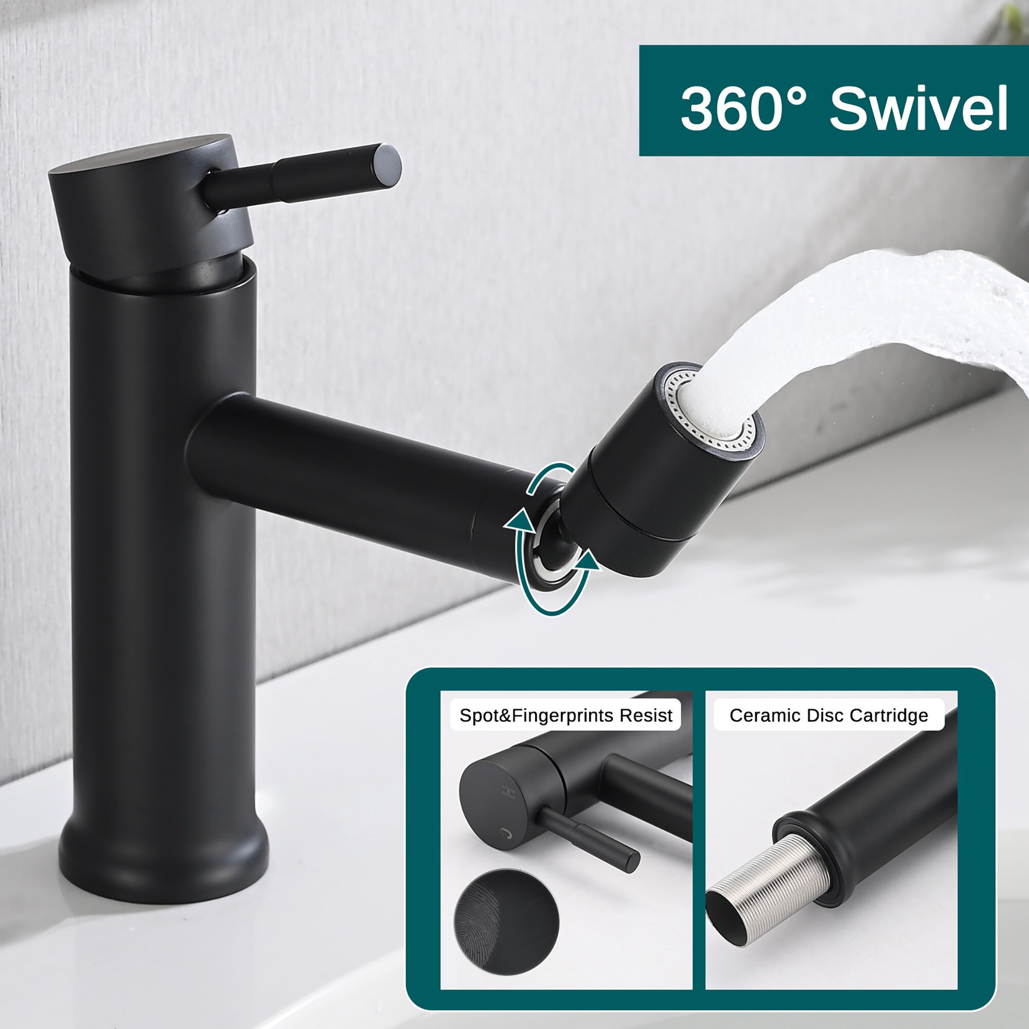 CASAINC RB0790-WE Lavatory-Faucets - View #3