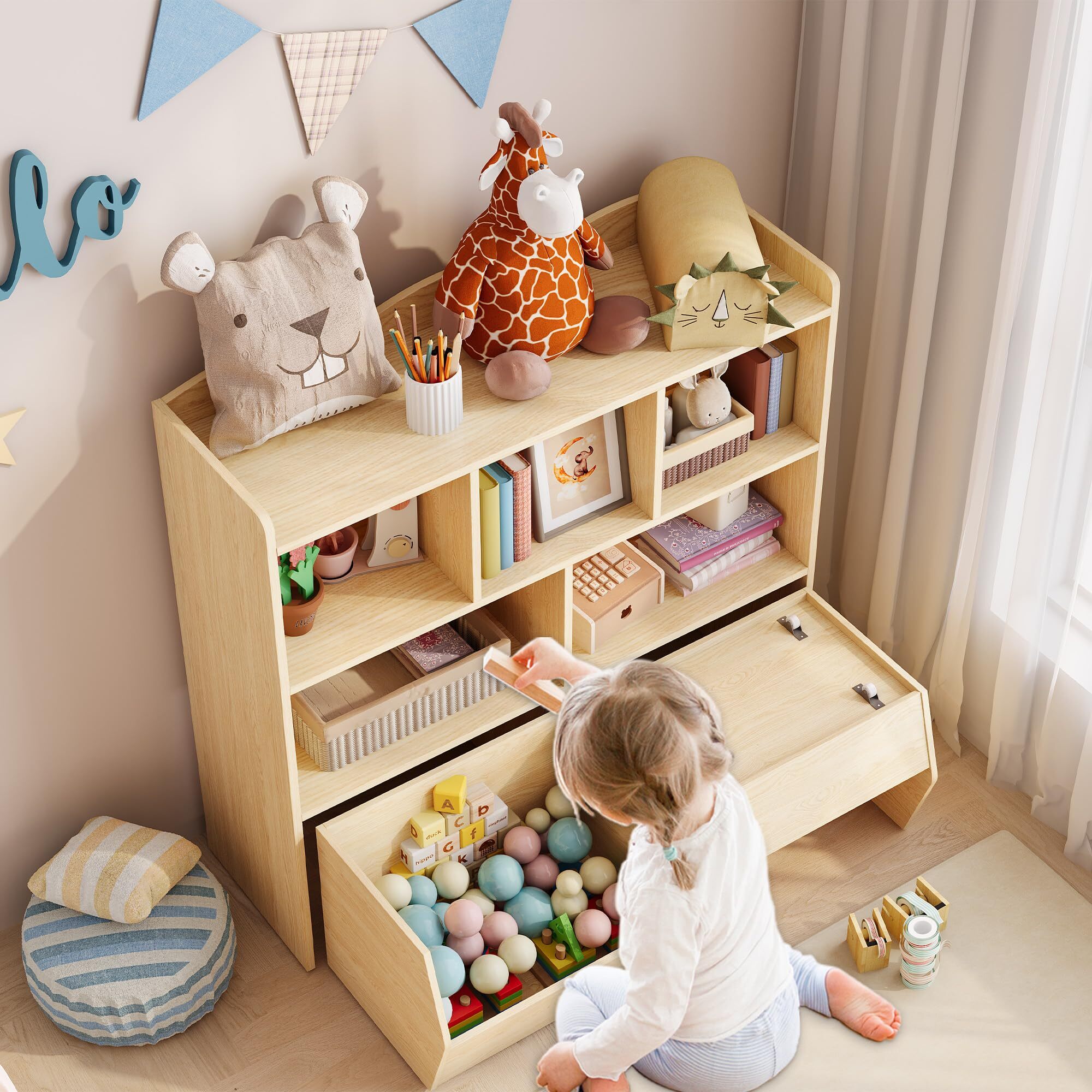 GarveeLife PHK-35GXBY05 bookcases - View #3