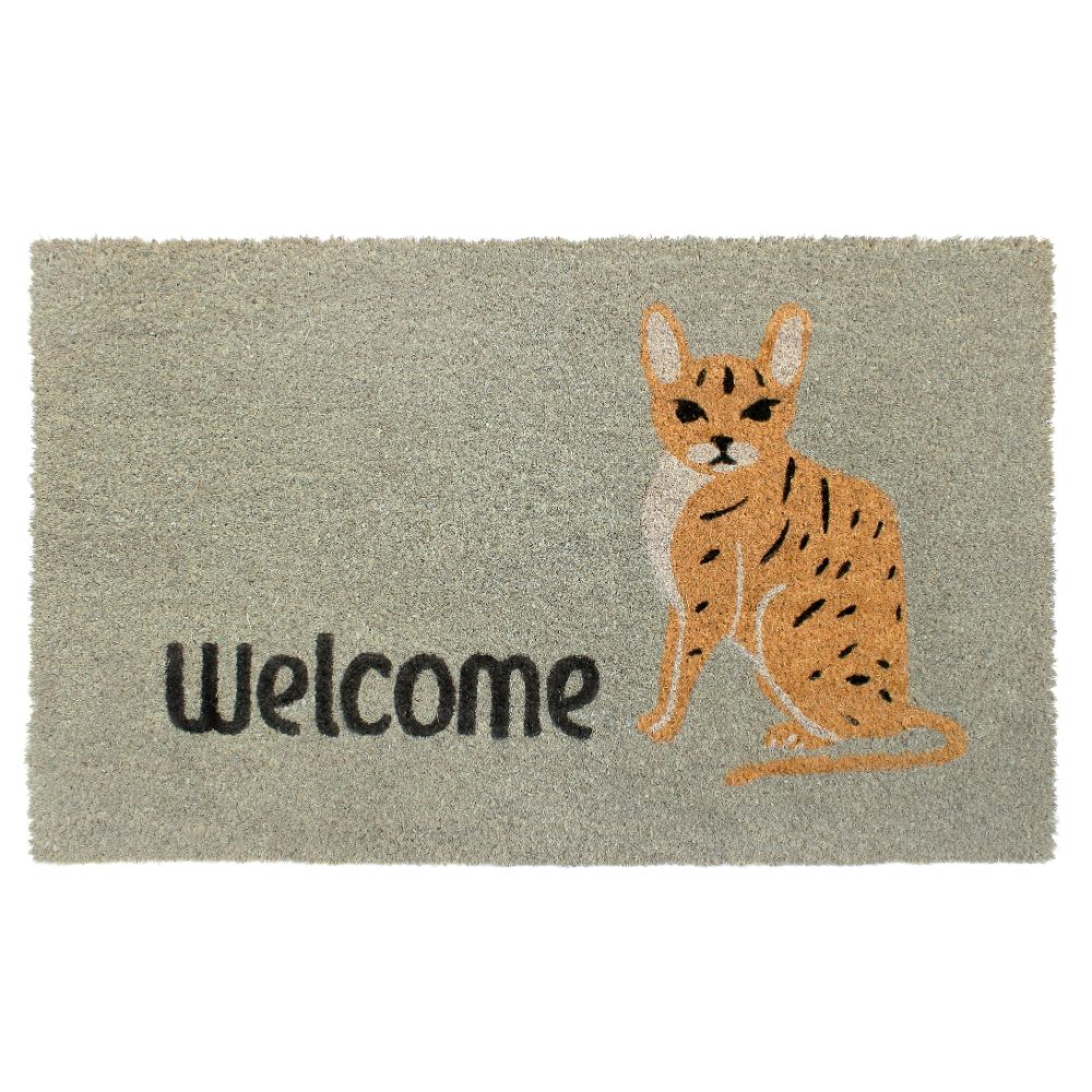 Zig Zag DM9156 2-ft x 3-ft Natural Coir/Vinyl Rectangular Indoor or Outdoor Welcome Door Mat