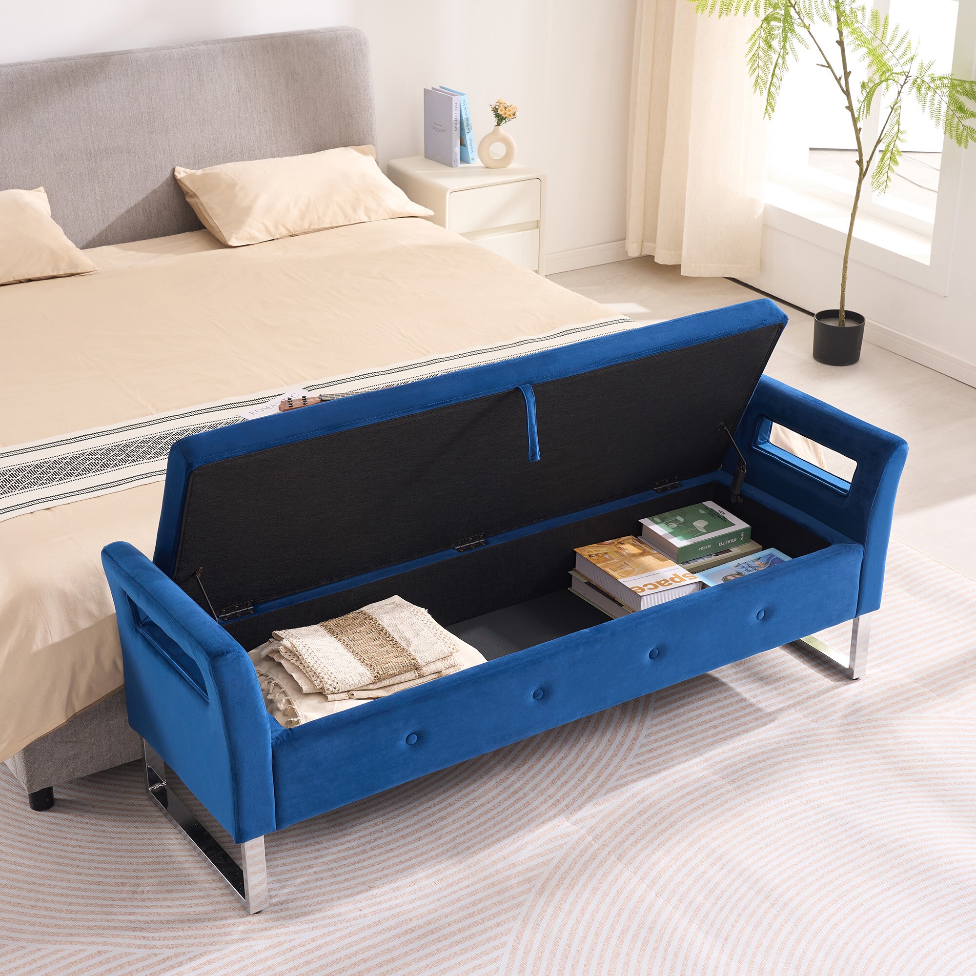 Aortzio HM-S4015-NAVY bench - View #6