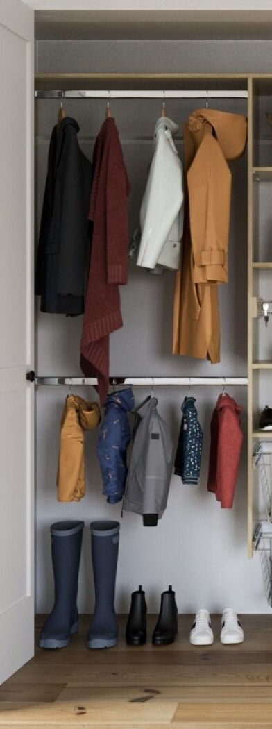 Easy Track PH68-MJ Wood-Closet-Kits - View #6