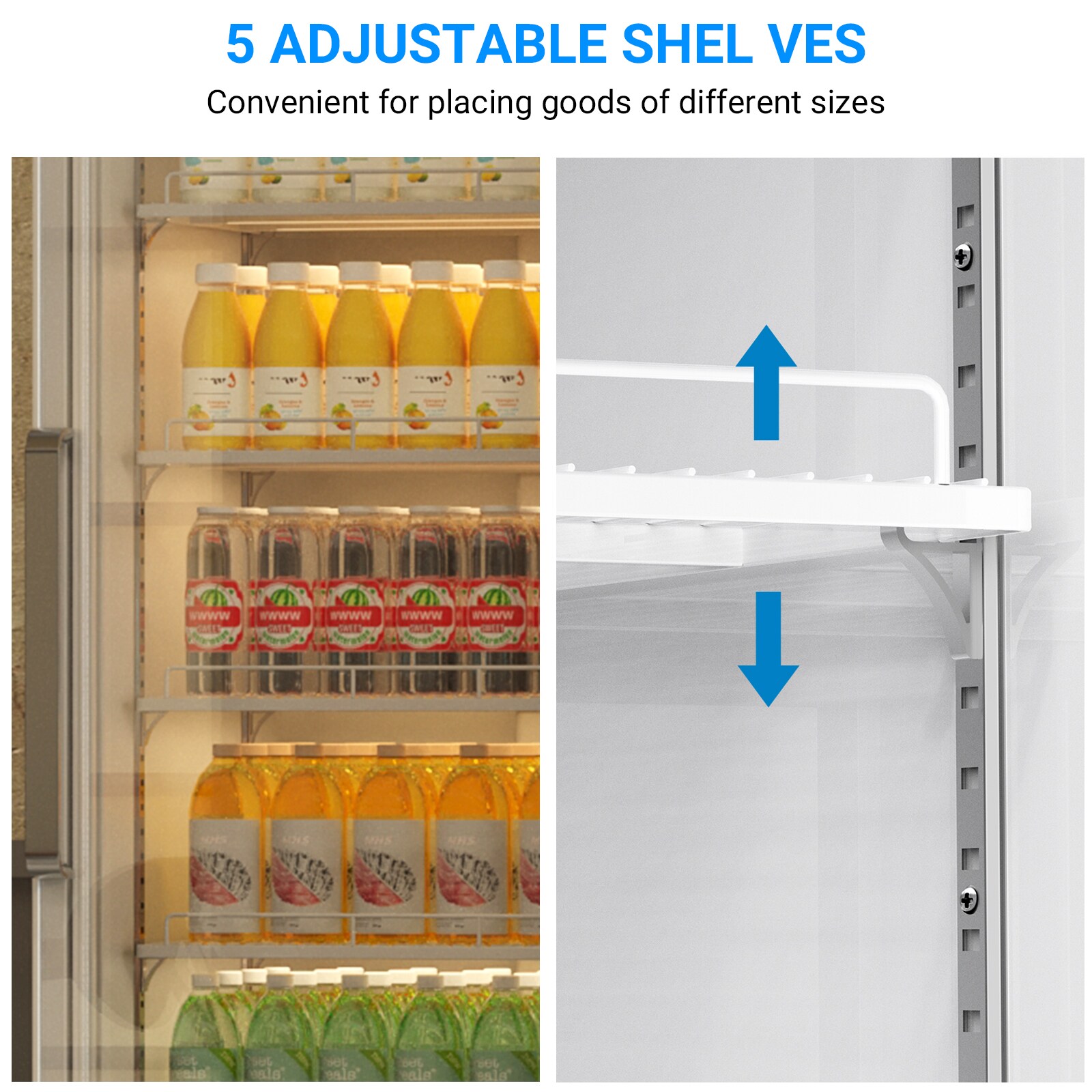 Garvee C7X-IEHYCPT9JUV Commercial-Freezers - View #3