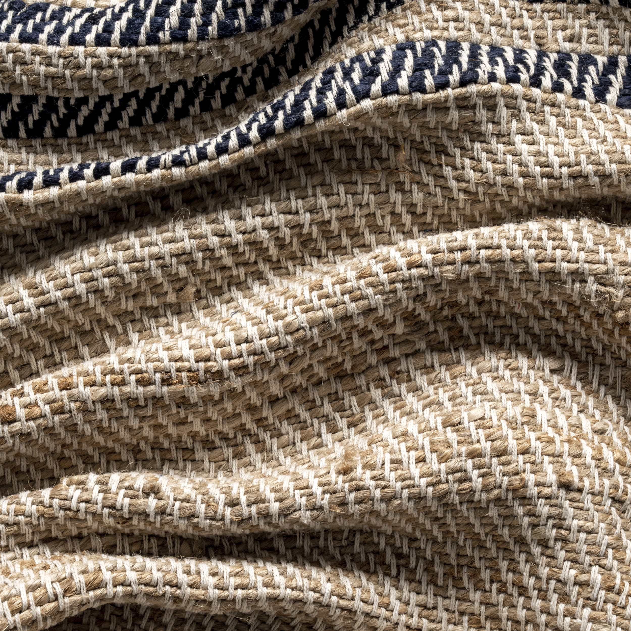 Lauren Liess Natural Jute Striped 4' x 6' Area Rug