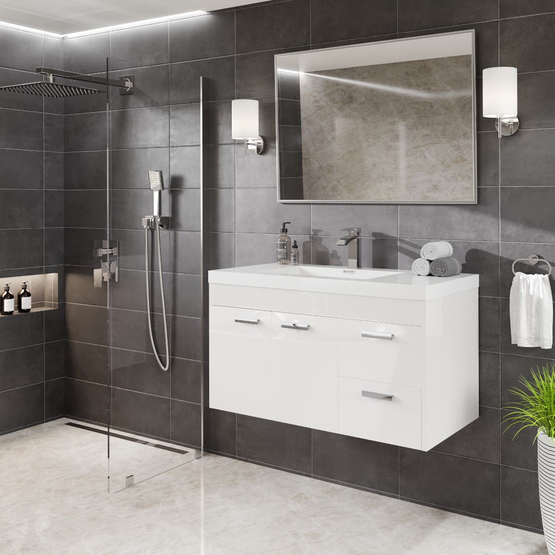 Eviva EVVN900-8-36WH-WM Bath-Vanity-Combo - View #10