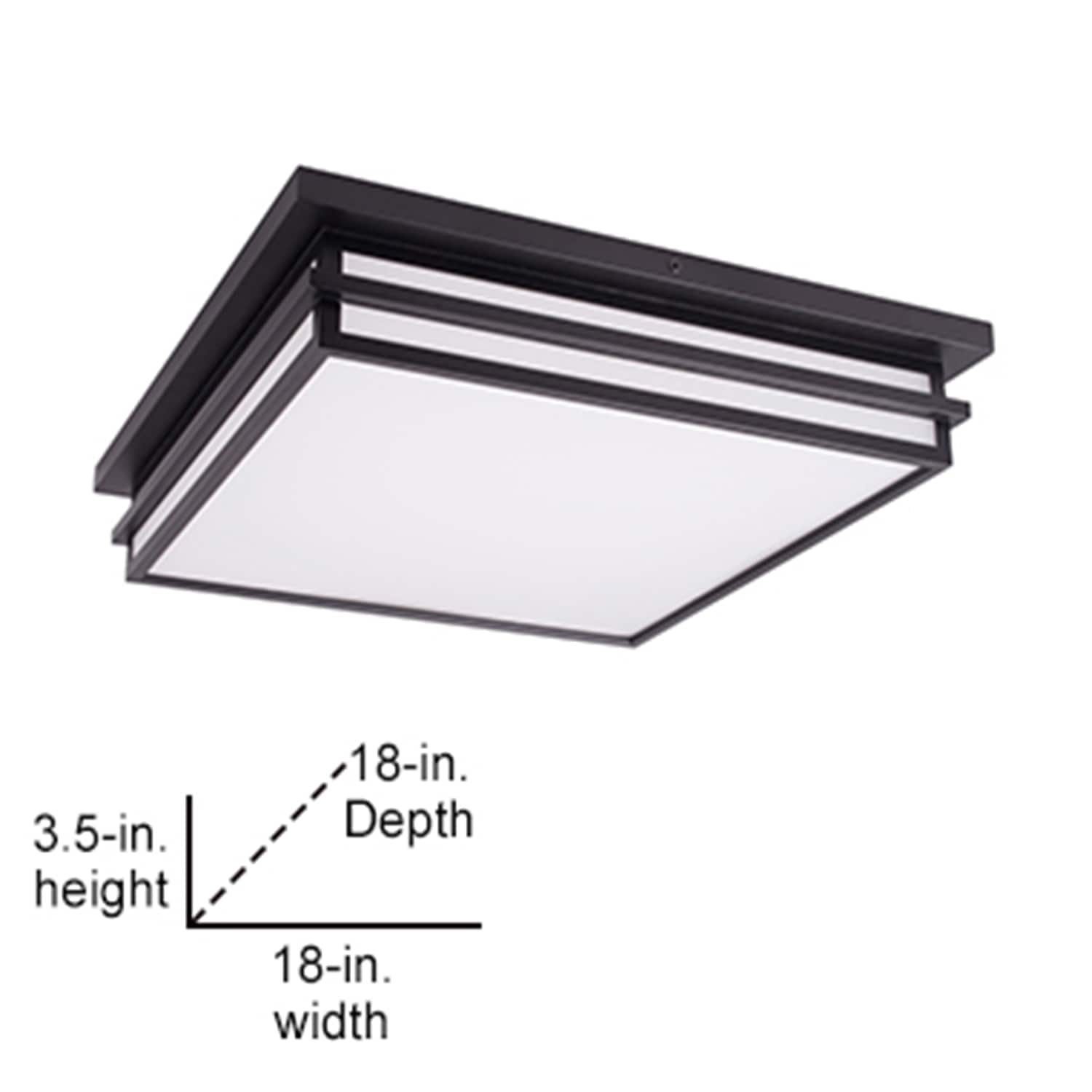 allen + roth MXL1091-LED30K9027 flushmounts - View #6