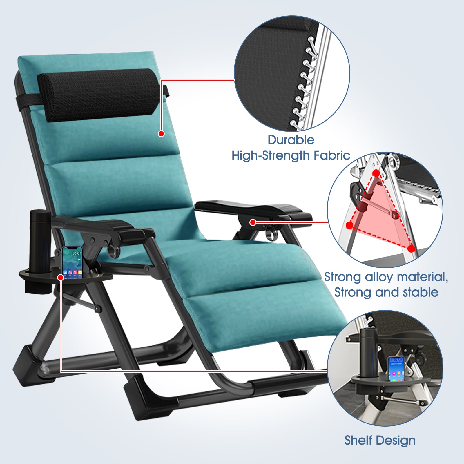 Esazn K16ZDC-XL36-1PACK Patio-Chairs - View #4
