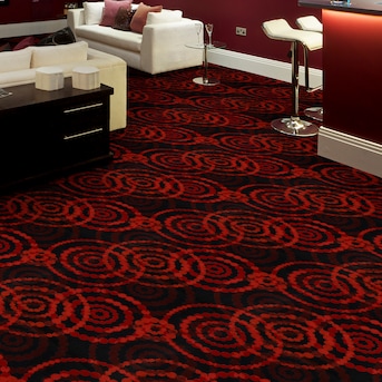Joy Carpets Home And Office Dottie Ruby Pattern Indoor Carpet In The Department At Lowes Com