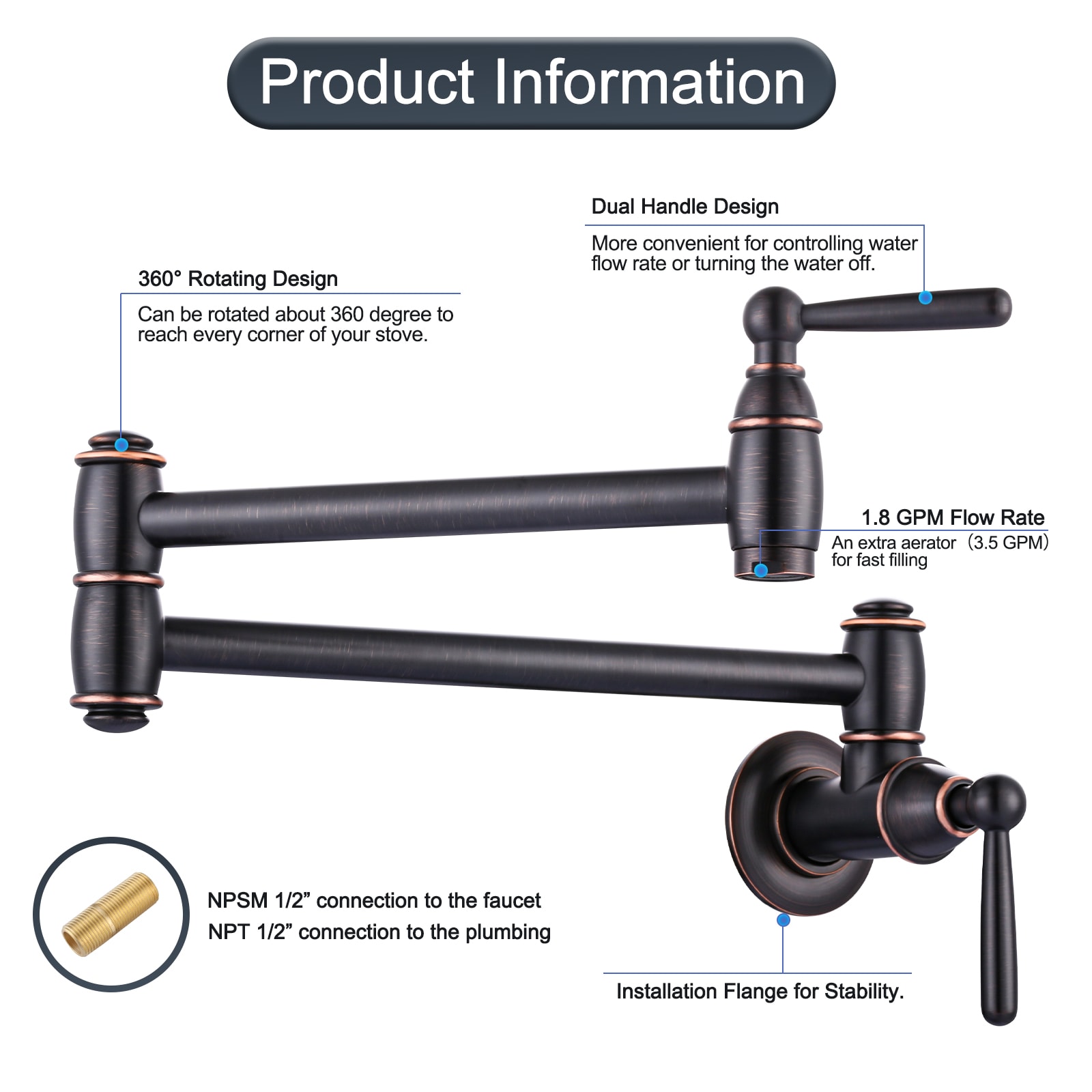 WOWOW 2314900RB-LW Kitchen-Faucets - View #3