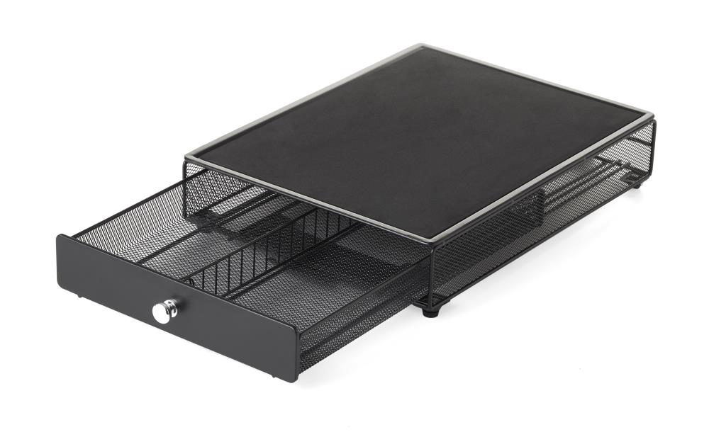 Nifty Home Products Countertop Appliance Rolling Tray, Black