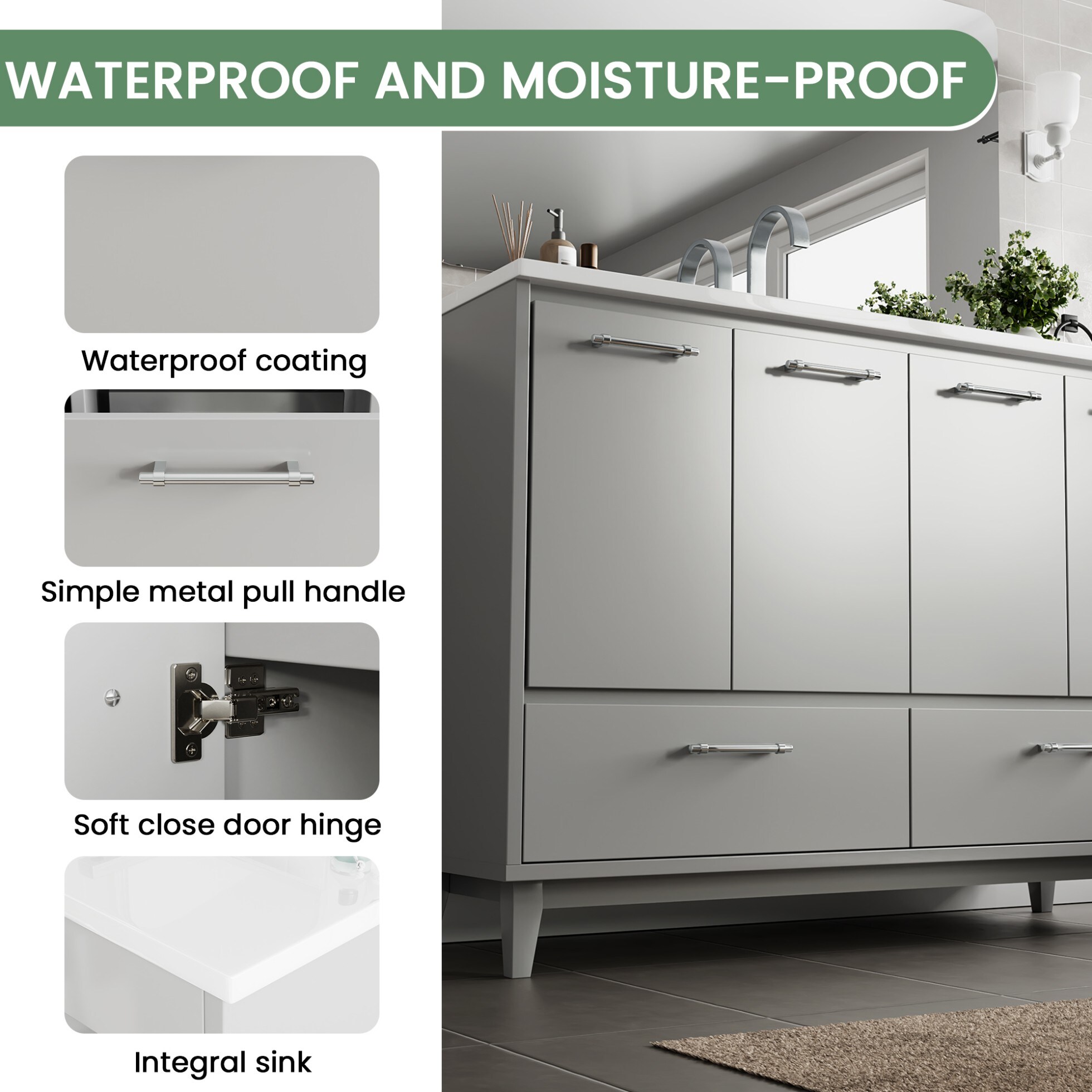 Serwall 48LJ-LG Bath-Vanity-Combo - View #5