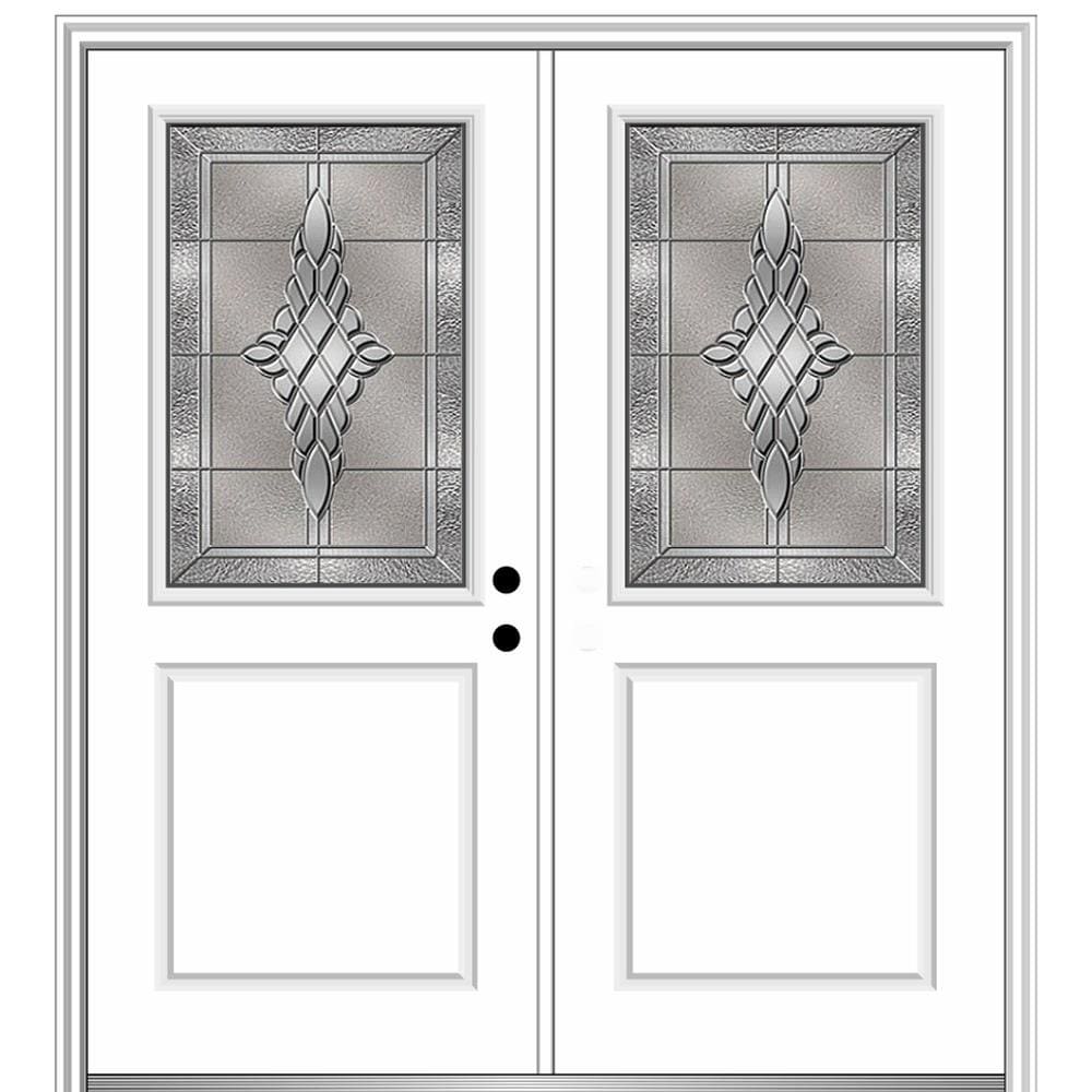 MMI Door 72 in. x 80 in. Both Active Primed Composite Glass 15