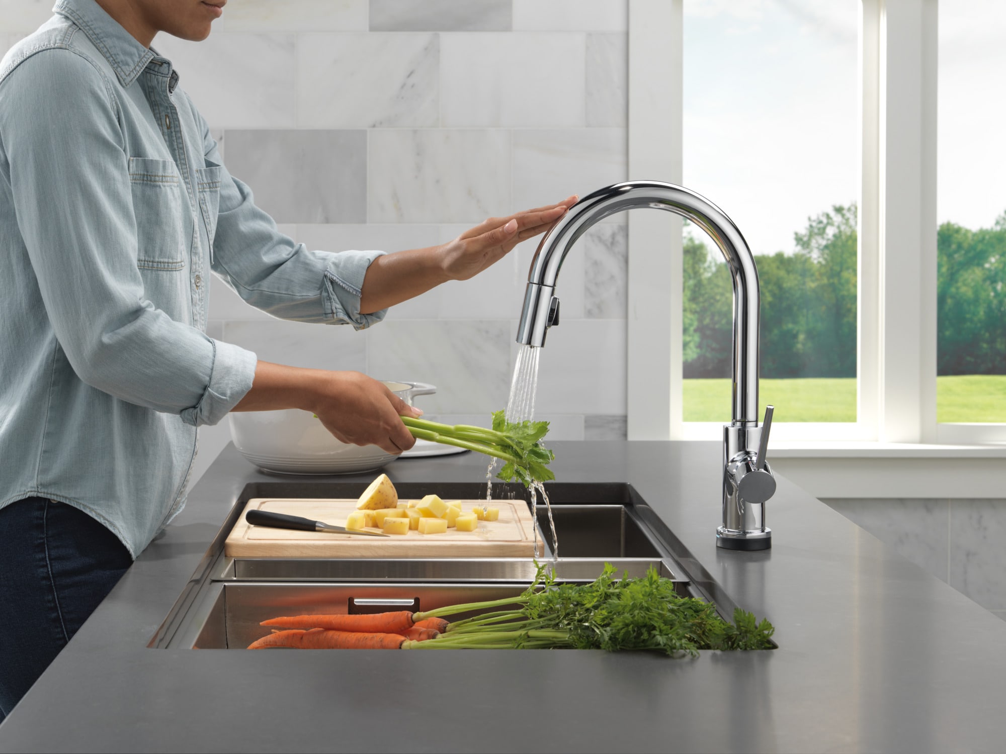 Delta 9159TL-DST Kitchen-Faucets - View #11