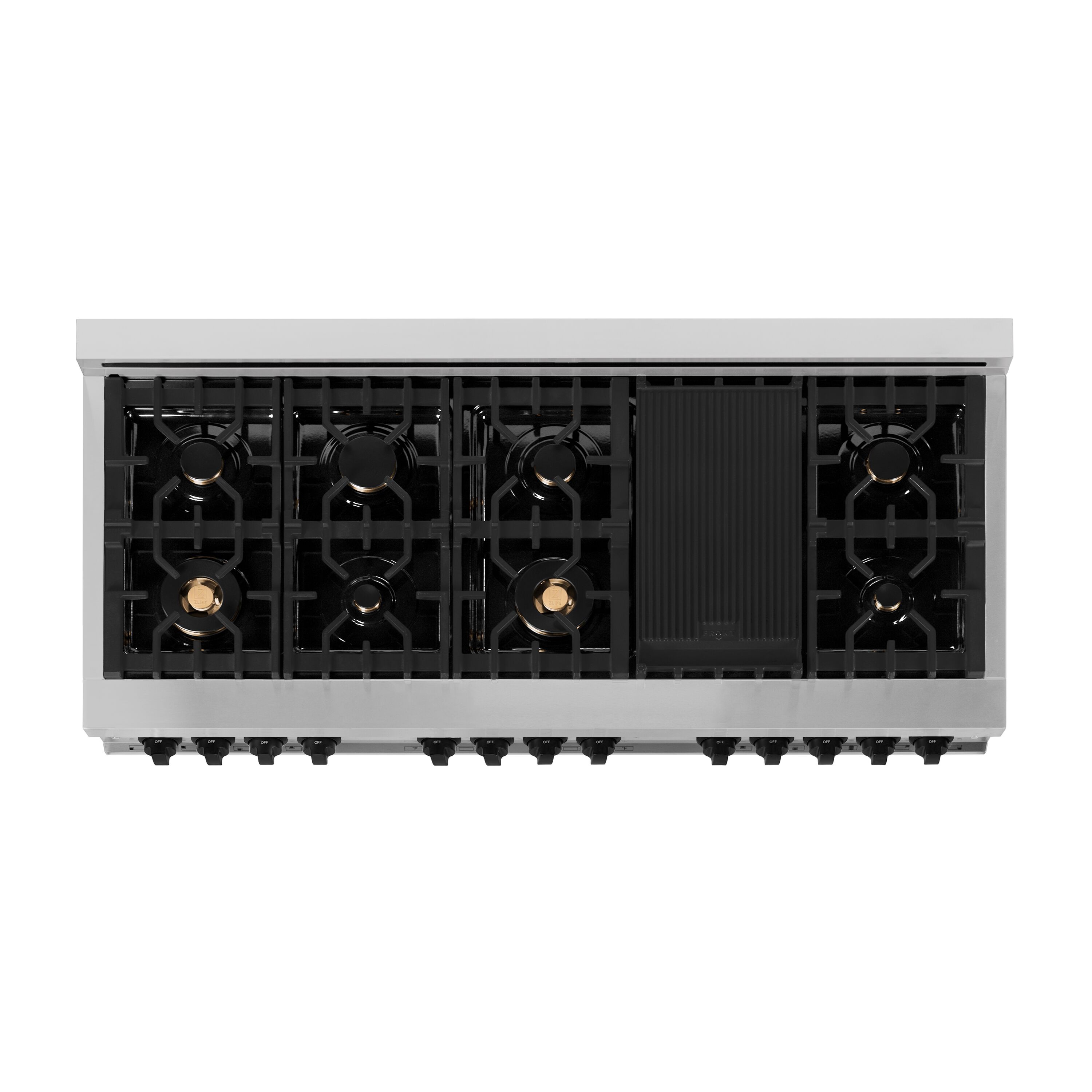 ZLINE KITCHEN & BATH RAZ-WM-60-MB Double-Dual-Fuel-Ranges - View #6