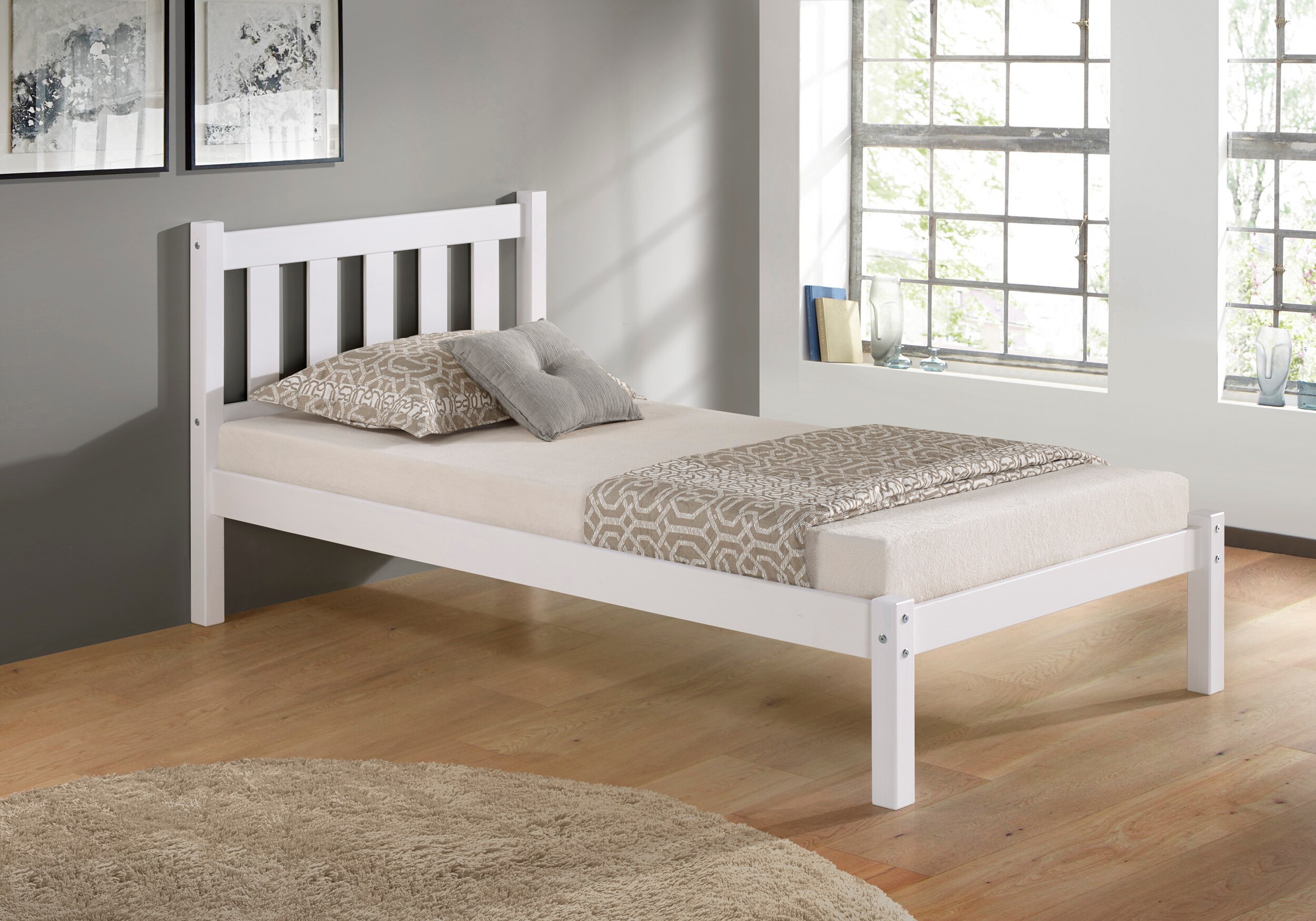 Alaterre Furniture AJPP10WH beds - View #2