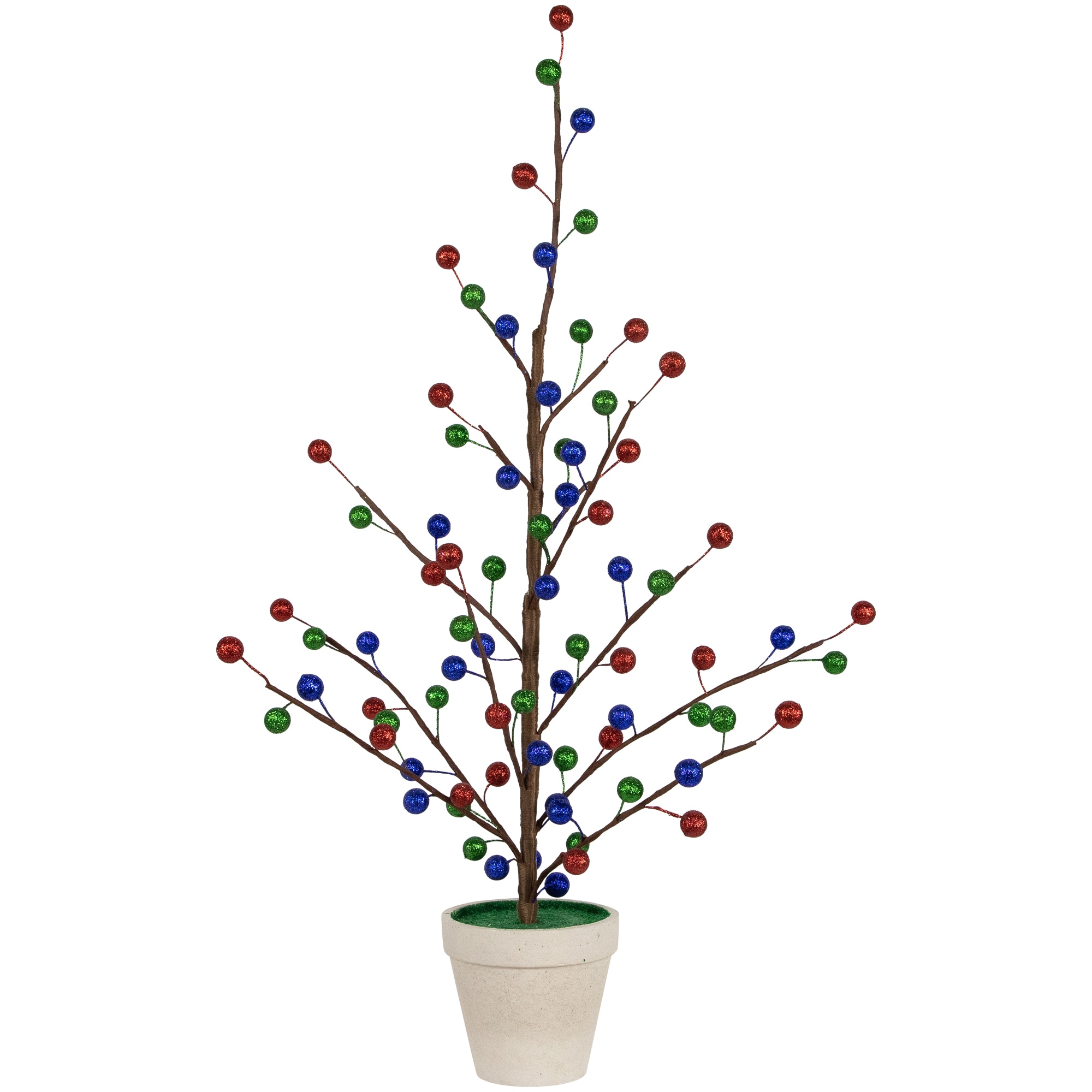 Northlight 35707819 2-ft Upside-down Brown Artificial Christmas Tree
