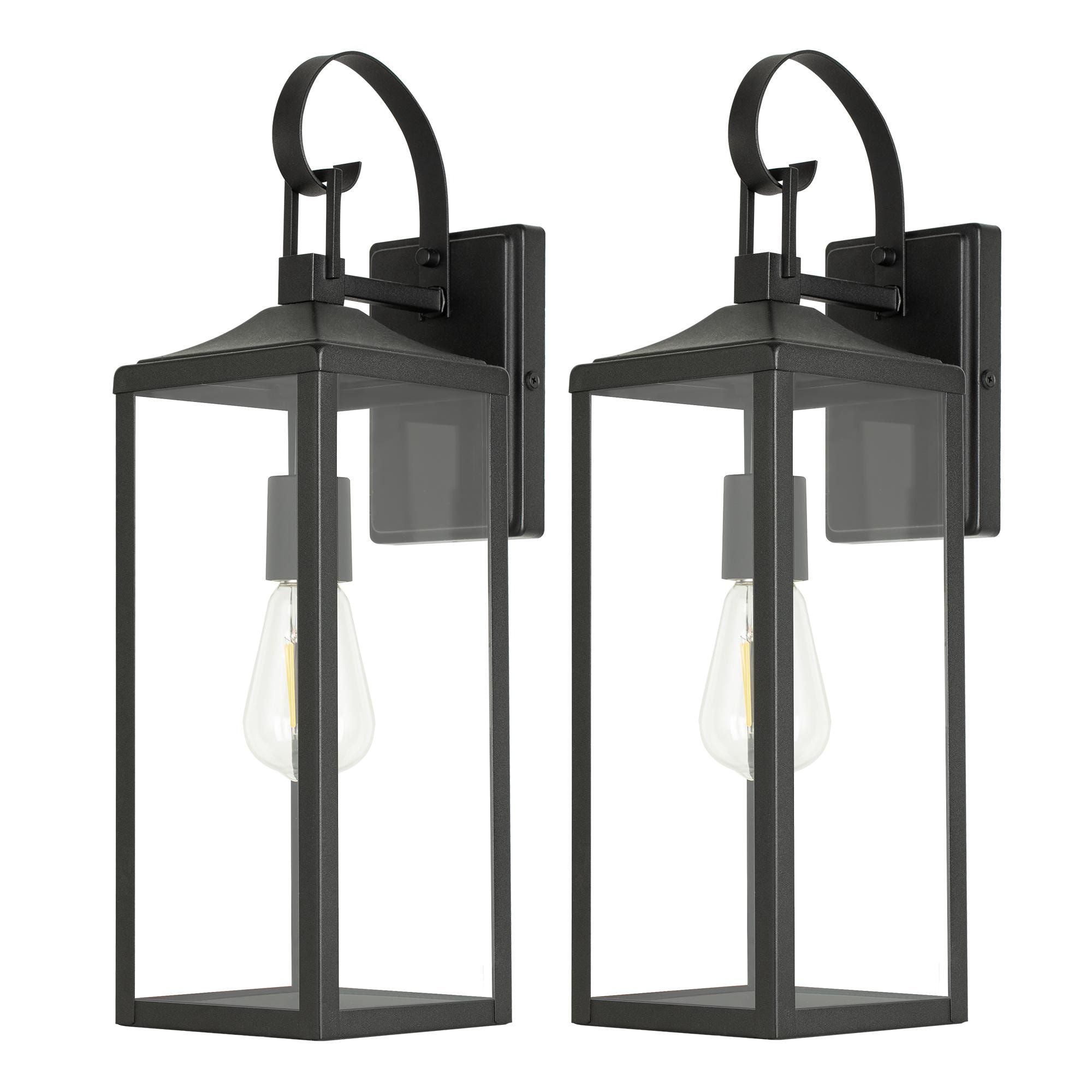 Hukoro 2FL14252-BK Outdoor-Wall-Lighting - View #3