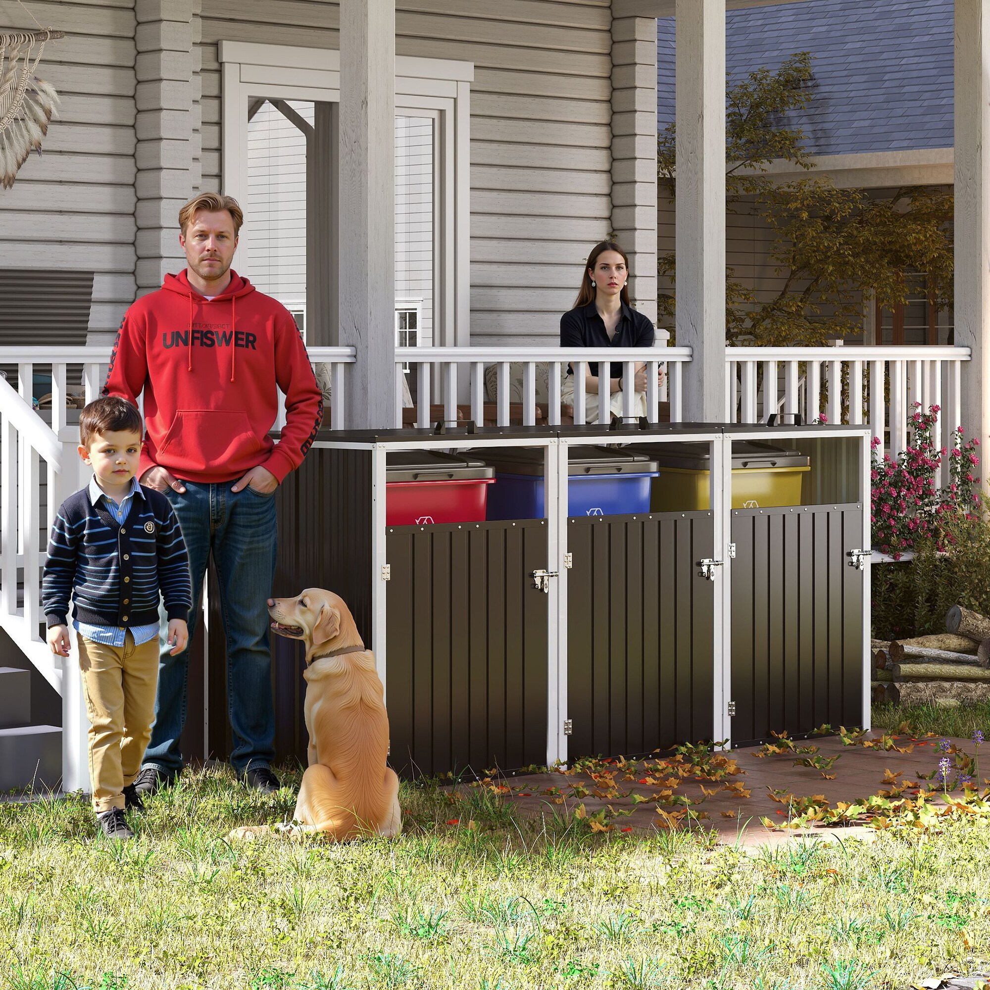 LOVMOR SF-X-W1598P357716 Metal-Storage-Buildings-Sheds - View #7