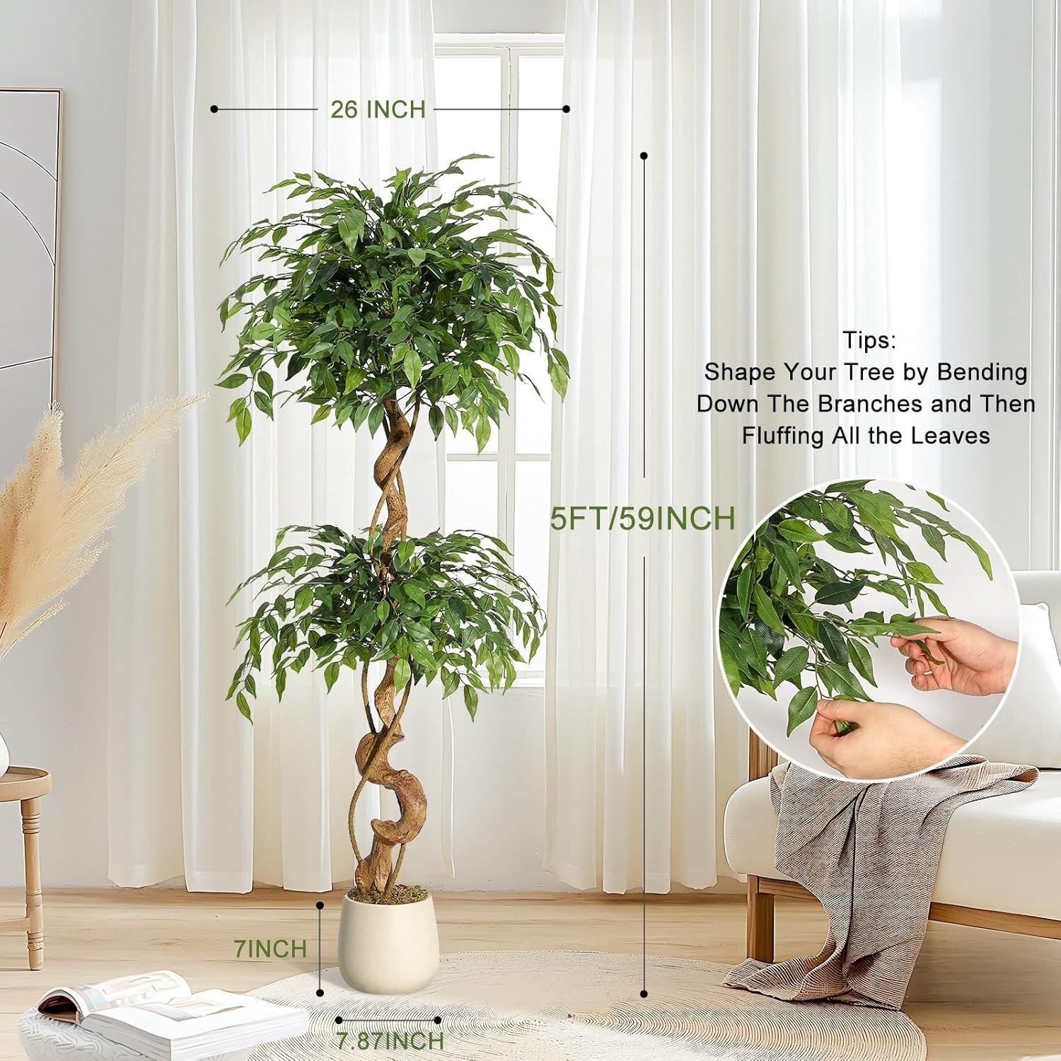Garvee T141 Artificial-Plants-Trees - View #2