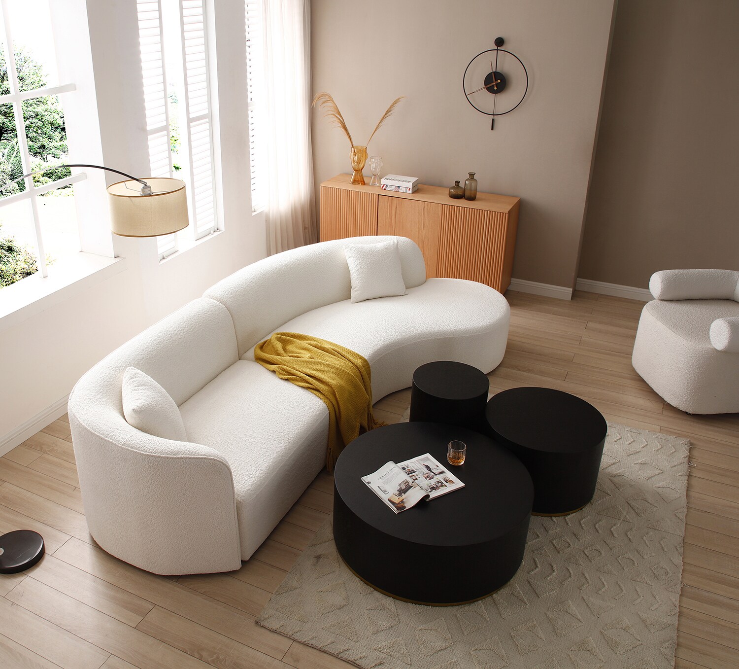 SINOFURN SYA020153BG Sofas-Loveseats - View #2