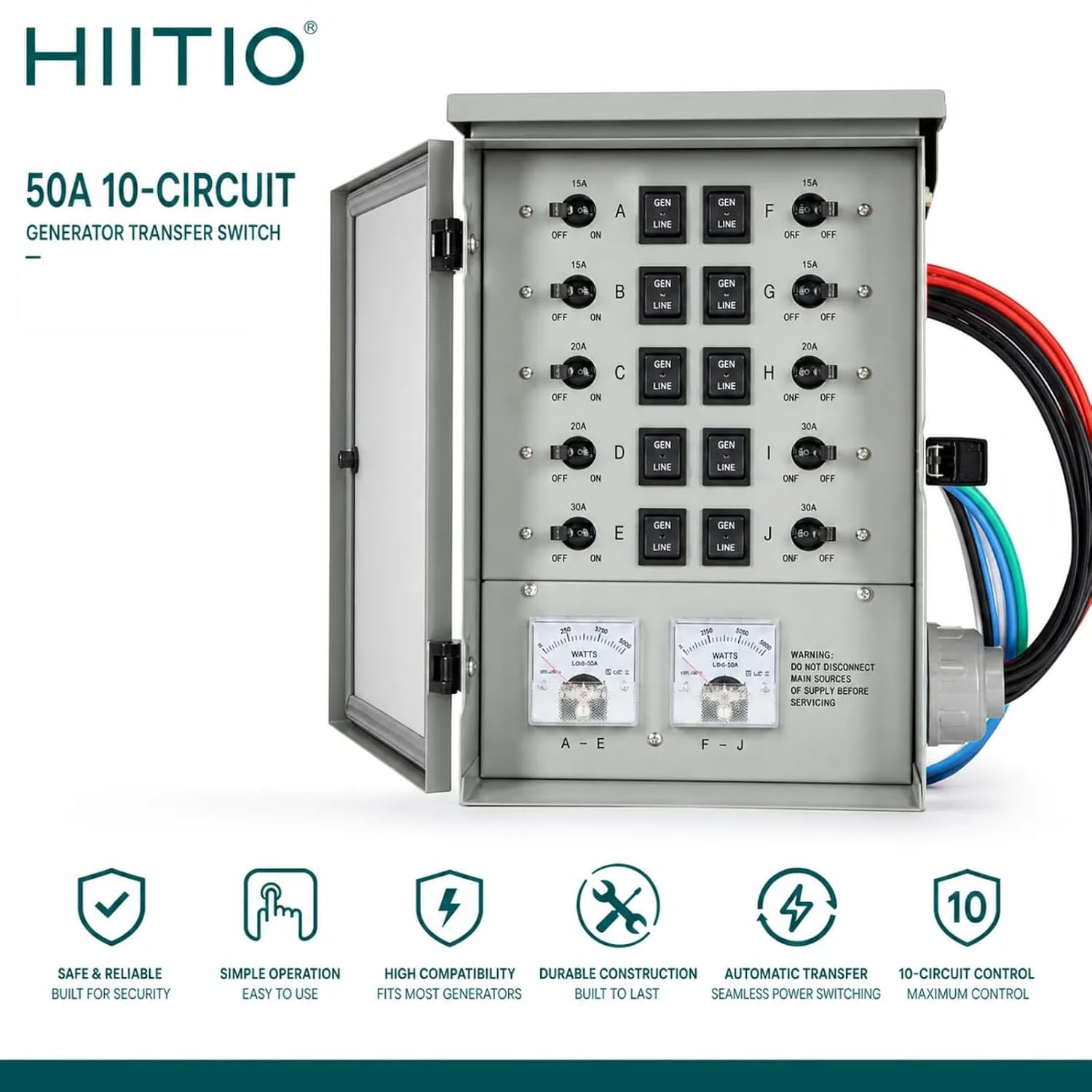 HIITIO SP-AMT-5010 Transfer-Switch-Kit - View #3