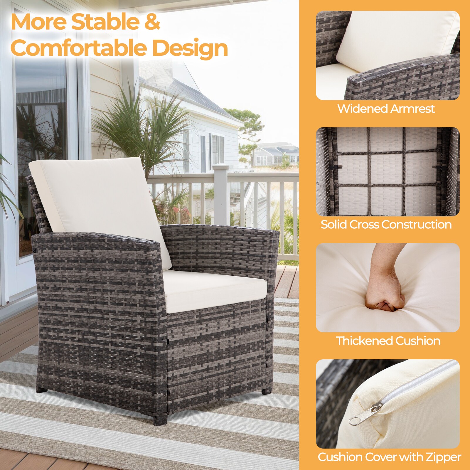EarlGrove LS-F5781-BL0012 Patio-Conversation-Sets - View #4