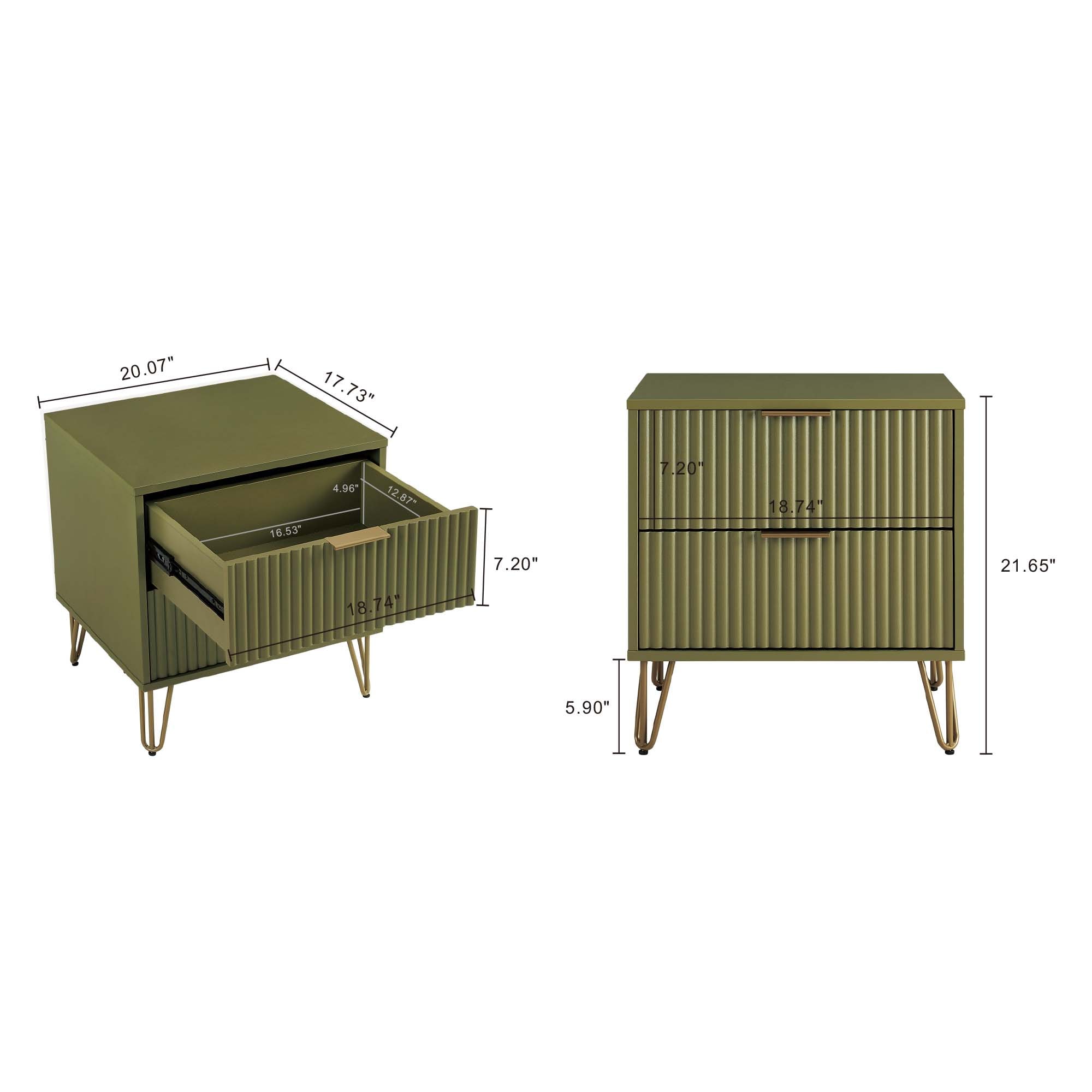 Manhattan Comfort 2-DB02-OG dressers - View #4