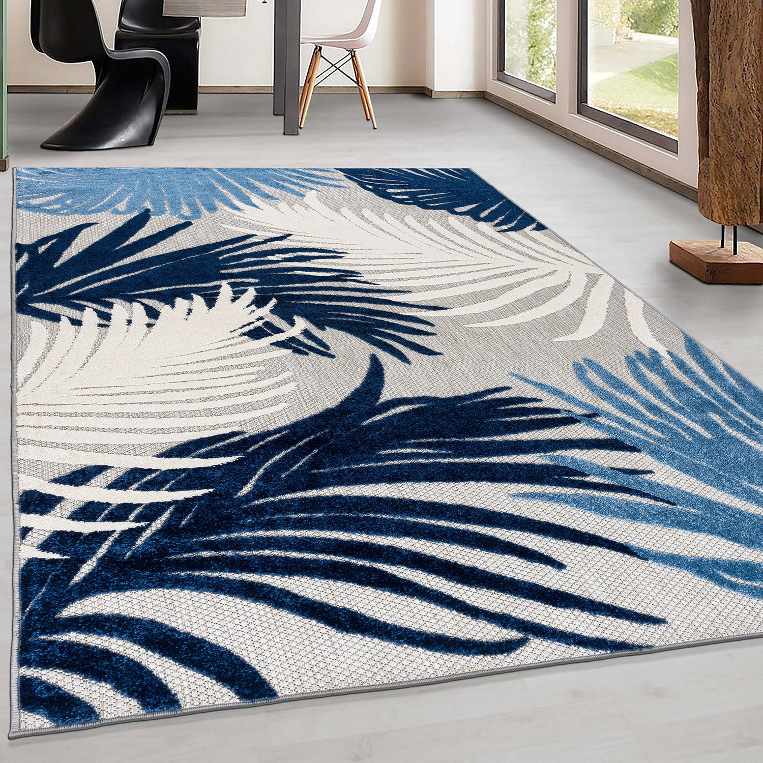 World Rug Gallery 8013NAVY8X10 rugs - View #3