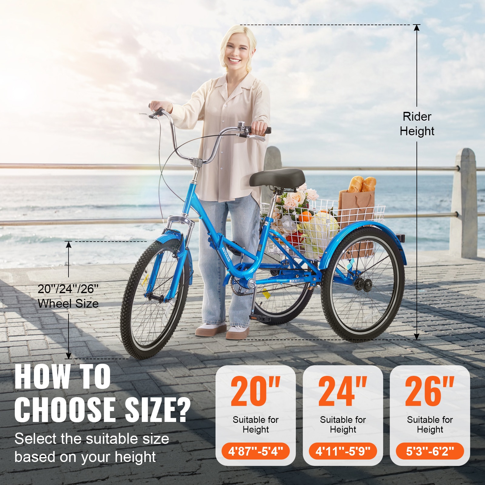 VEVOR ZDKRLSLCHS26E8C23V0 bikes - View #6