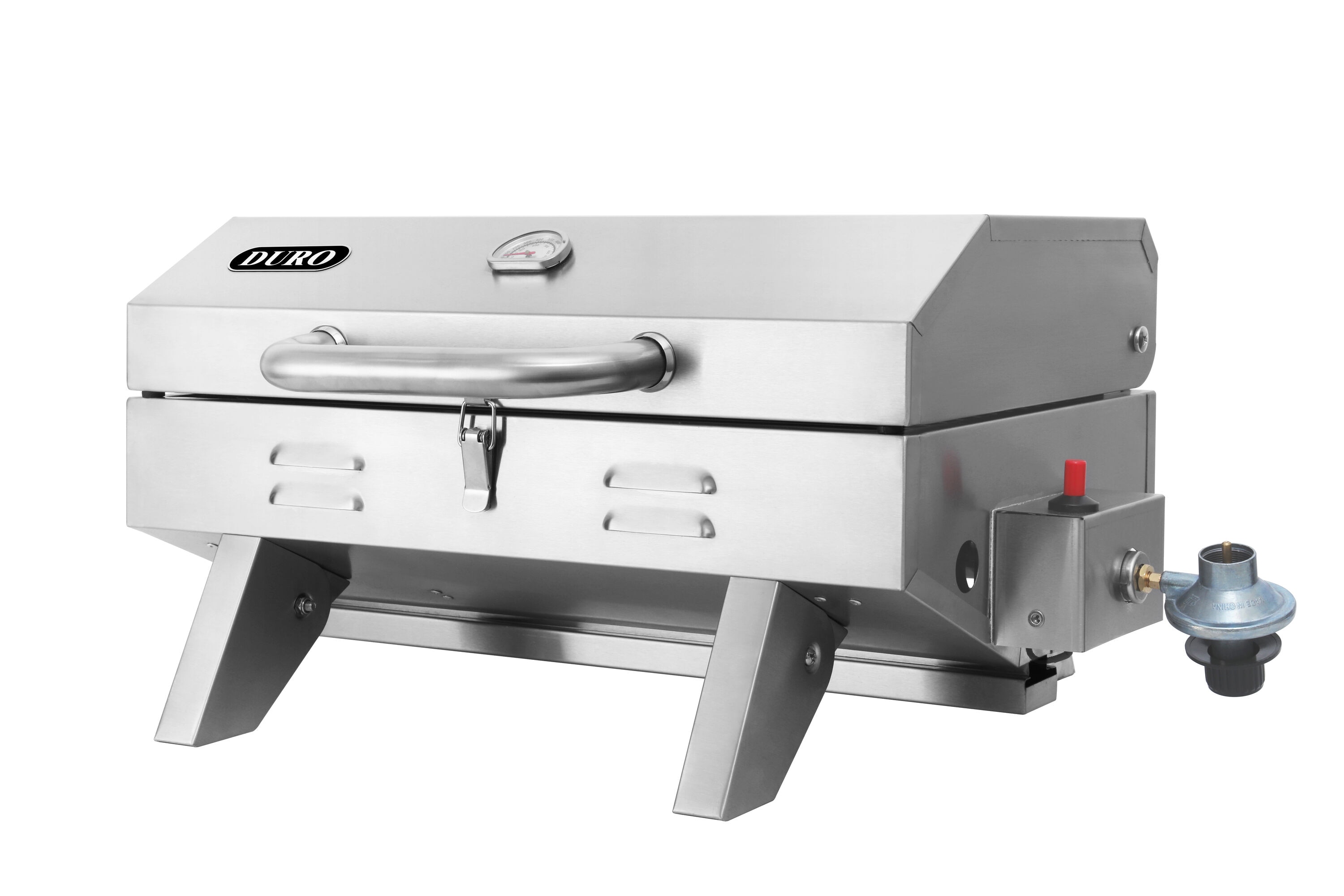 DURO Stainless Steel 1-Burner Liquid Propane Gas Grill in the Gas ...