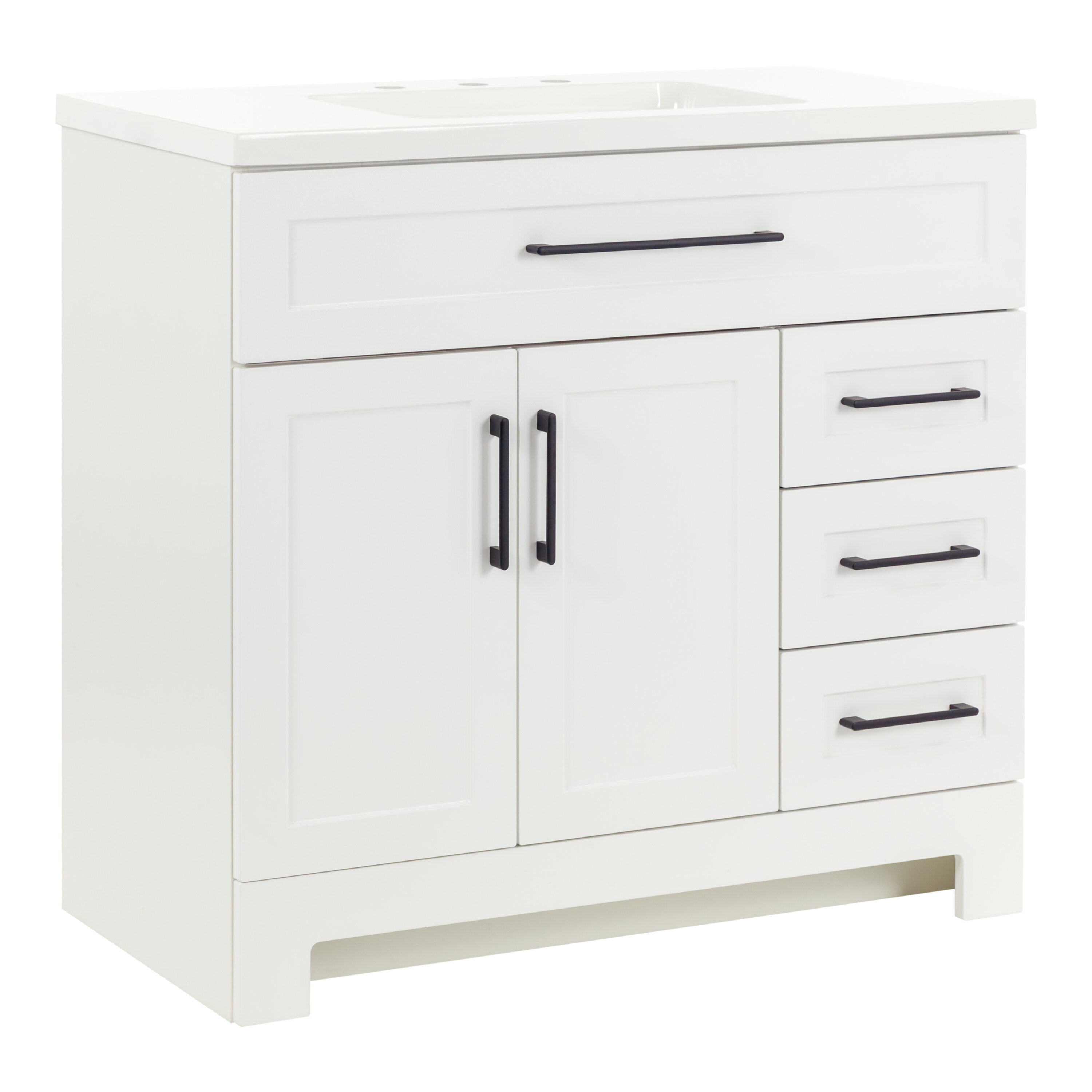 Style Selections W054936P2-WH Bath-Vanity-Combo - View #8