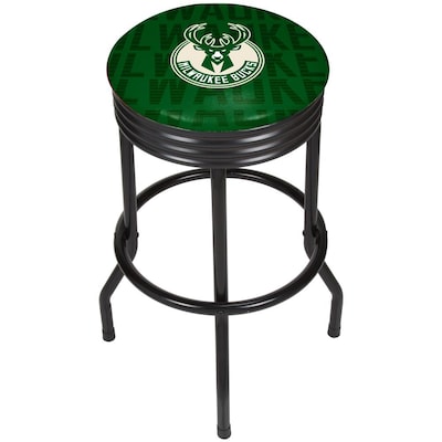 Trademark Gameroom University of Miami Sebastian Chrome Bar Stool with Swivel Honeycomb Trademark Gameroom University of Miami Sebastian Chrome Bar Stool with Swivel Honeycomb