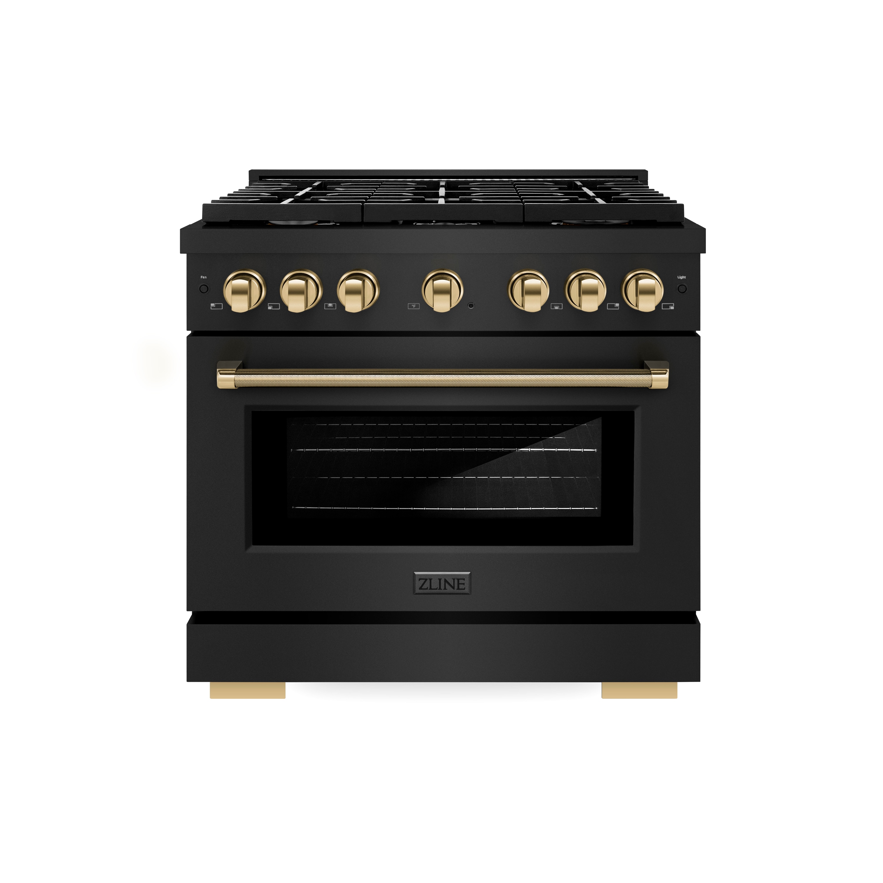 ZLINE KITCHEN & BATH - Paeamount 30-in 6 burners 5.2-cu ft Convection Oven Freestanding Natural G...