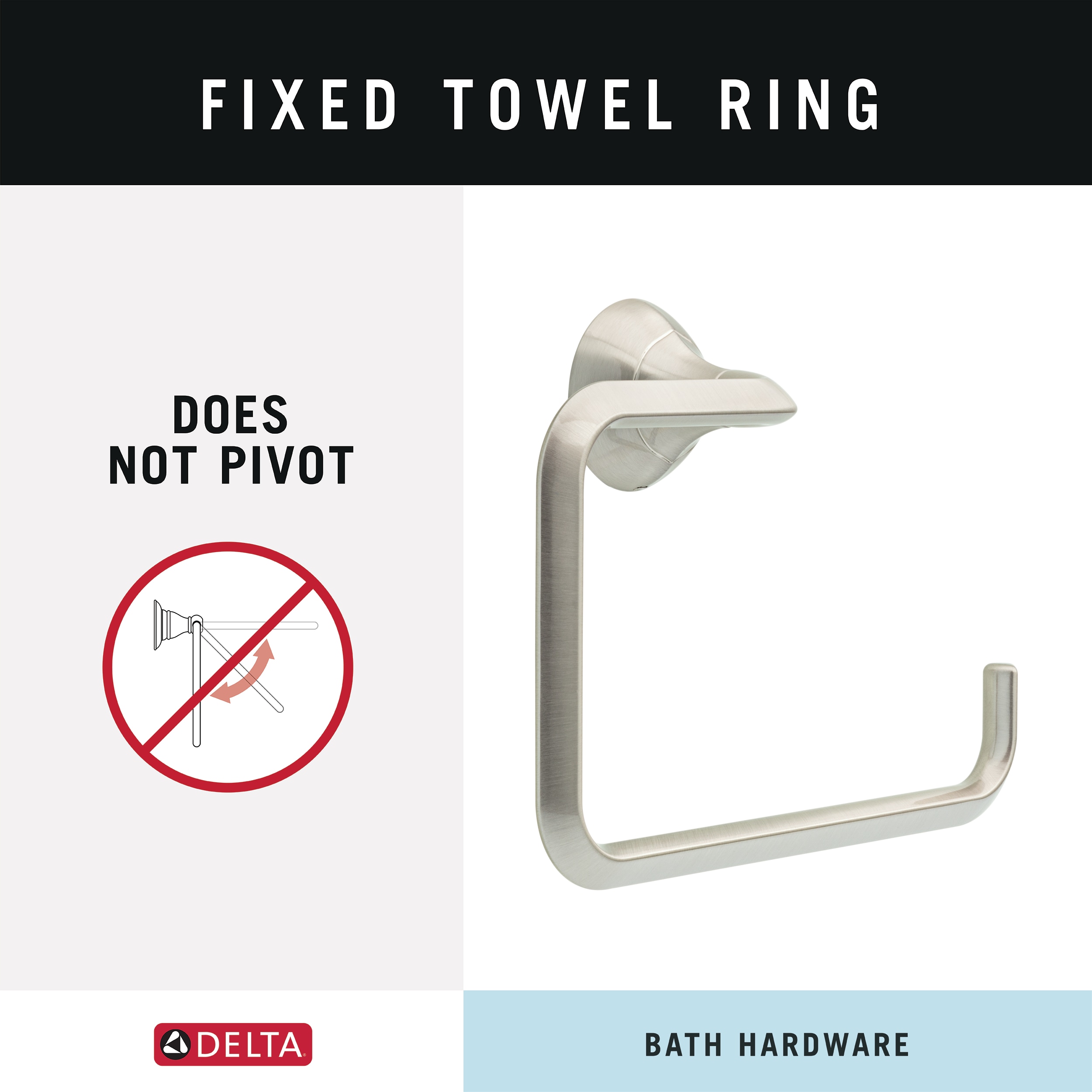 Delta ELD63-BN Decorative-Bath-Hardware-Kits - View #3