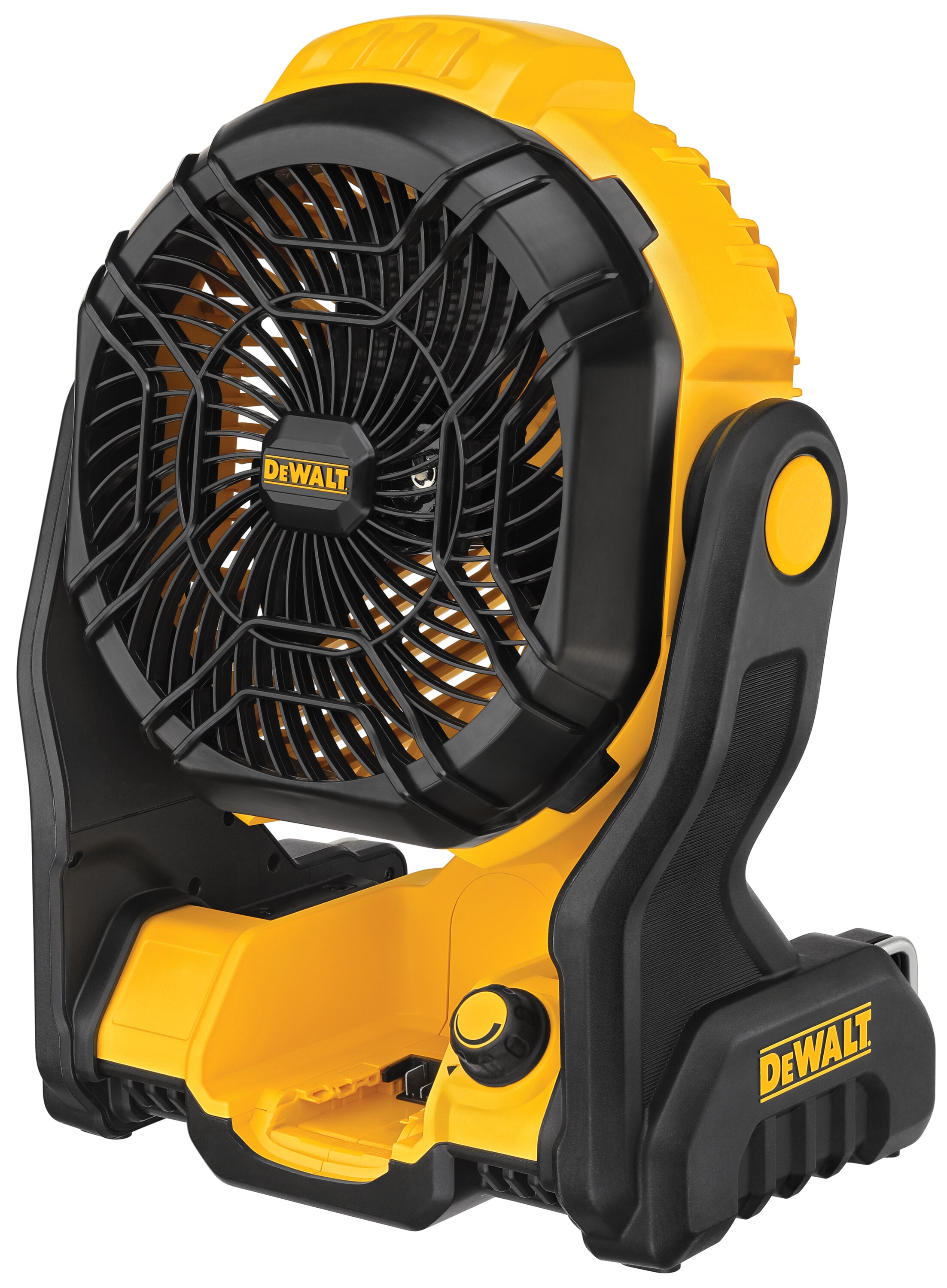 EGO 10-in 56 -Volt 5 -Speed High Velocity Indoor/Outdoor Grey/Green Oscillating Misting Jobsite Fan