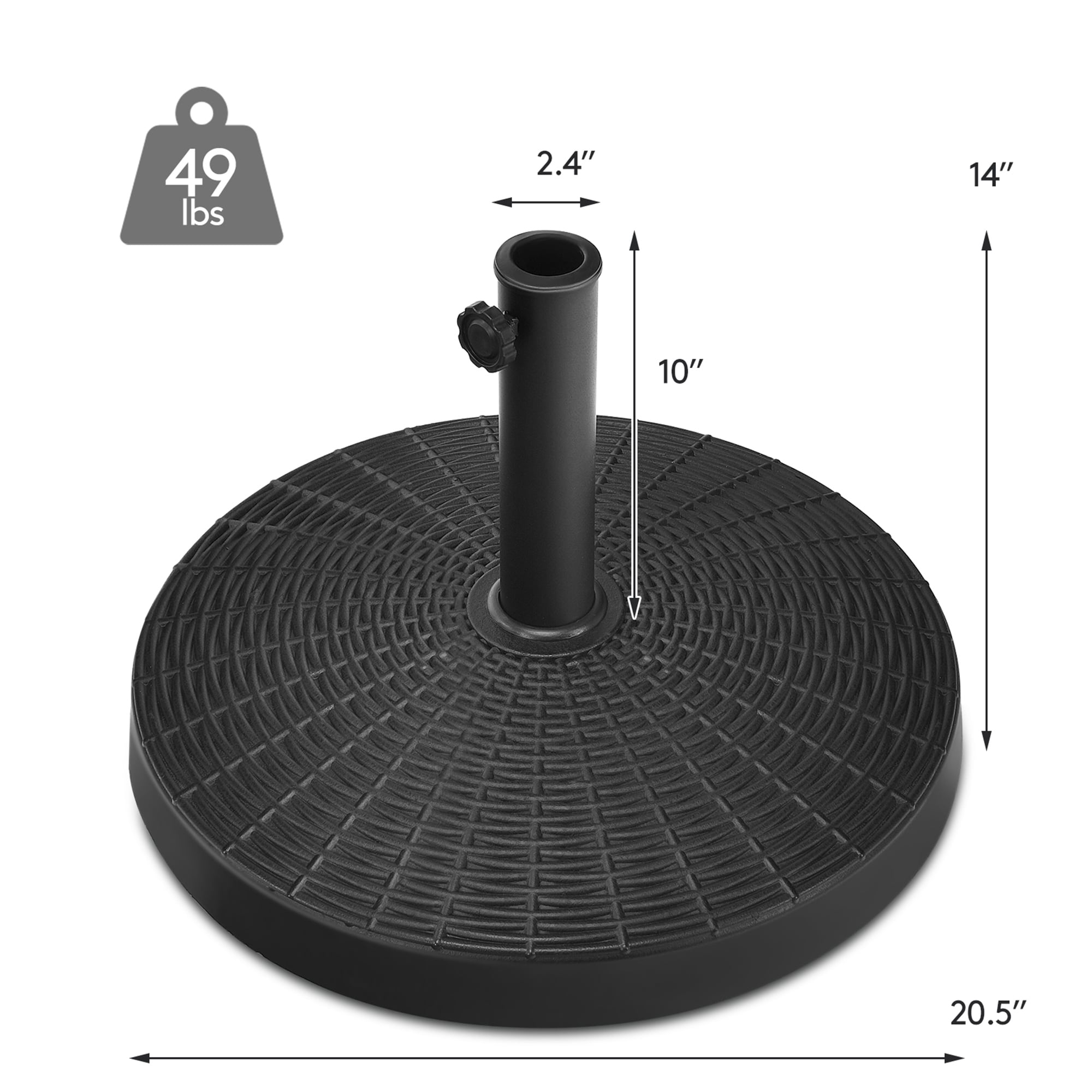 Costway OP70851 Umbrella-Bases - View #2