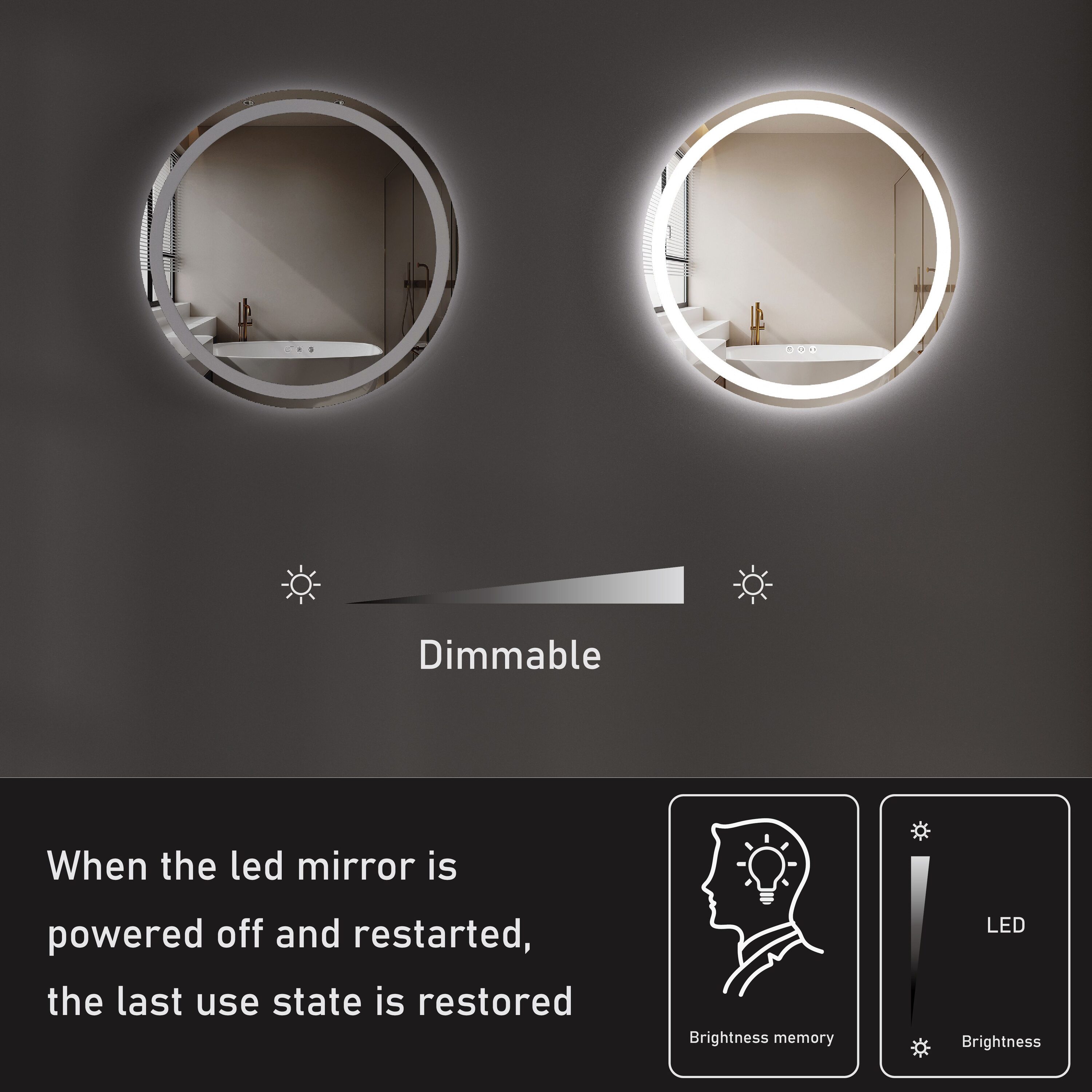 HomLux LMRFL2424 Decor-Mirrors - View #6