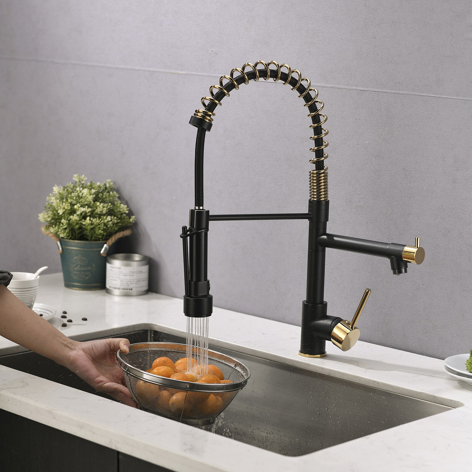 Fapully FA-B-1006BG Kitchen-Faucets - View #5