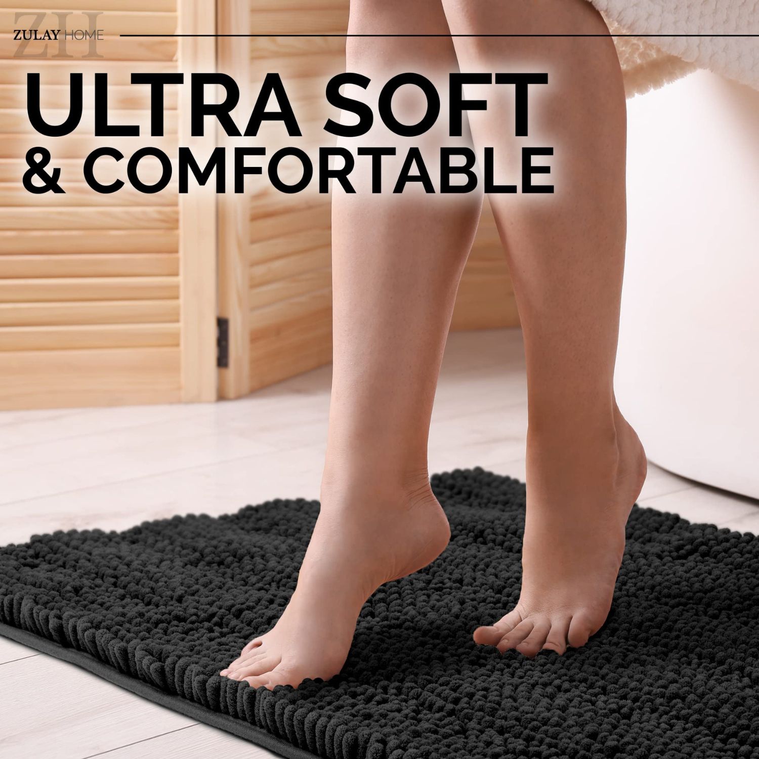 Zulay Kitchen X002R8YLRR Bath-Rugs - View #4