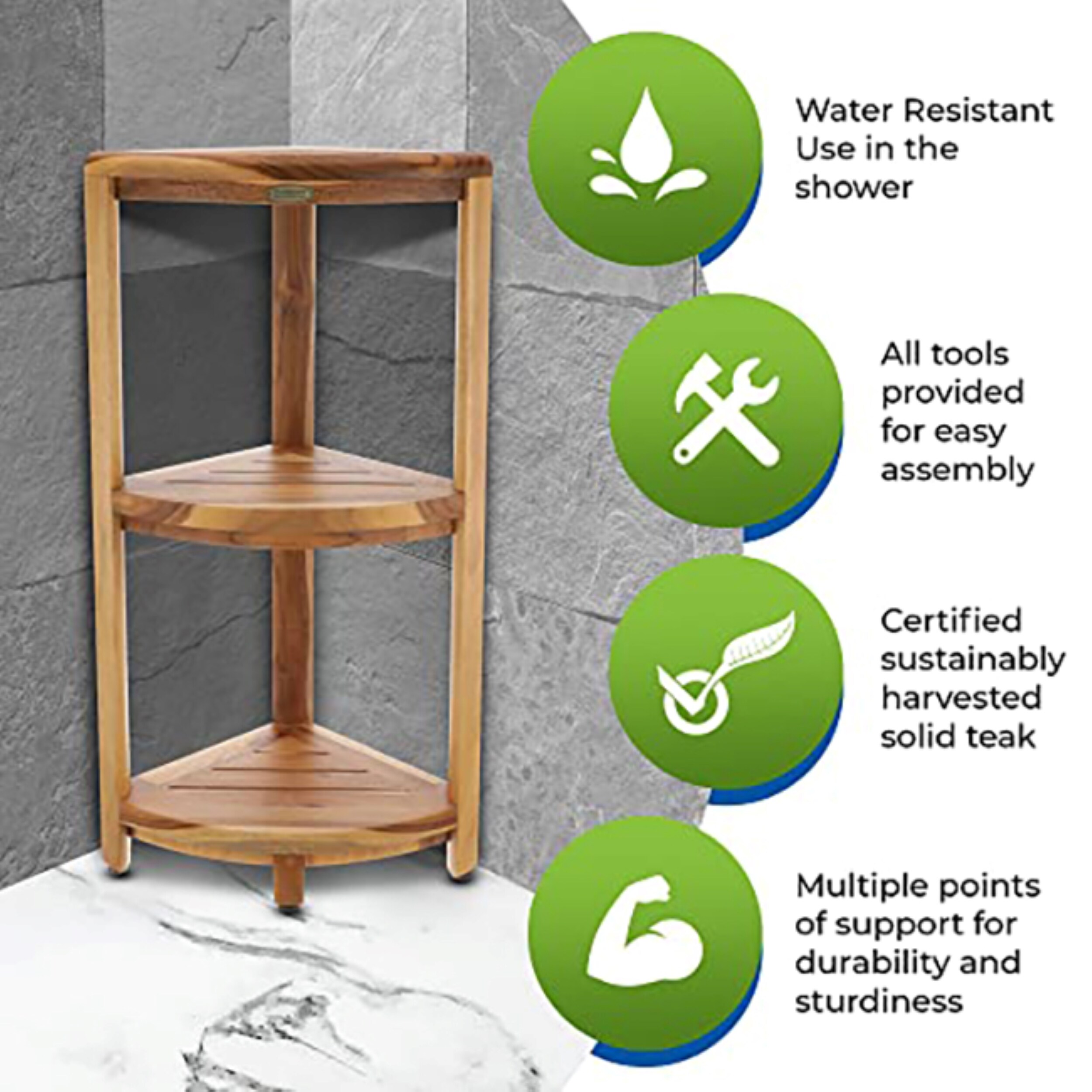 EcoDecors ED981 Bath-Safety-Seats-Benches - View #6