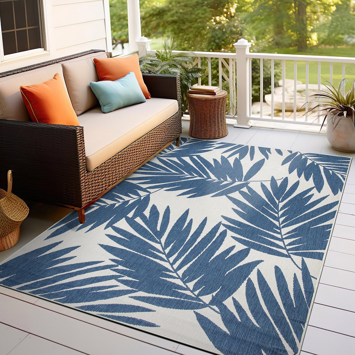 World Rug Gallery 4033BLUE5X7 rugs - View #9