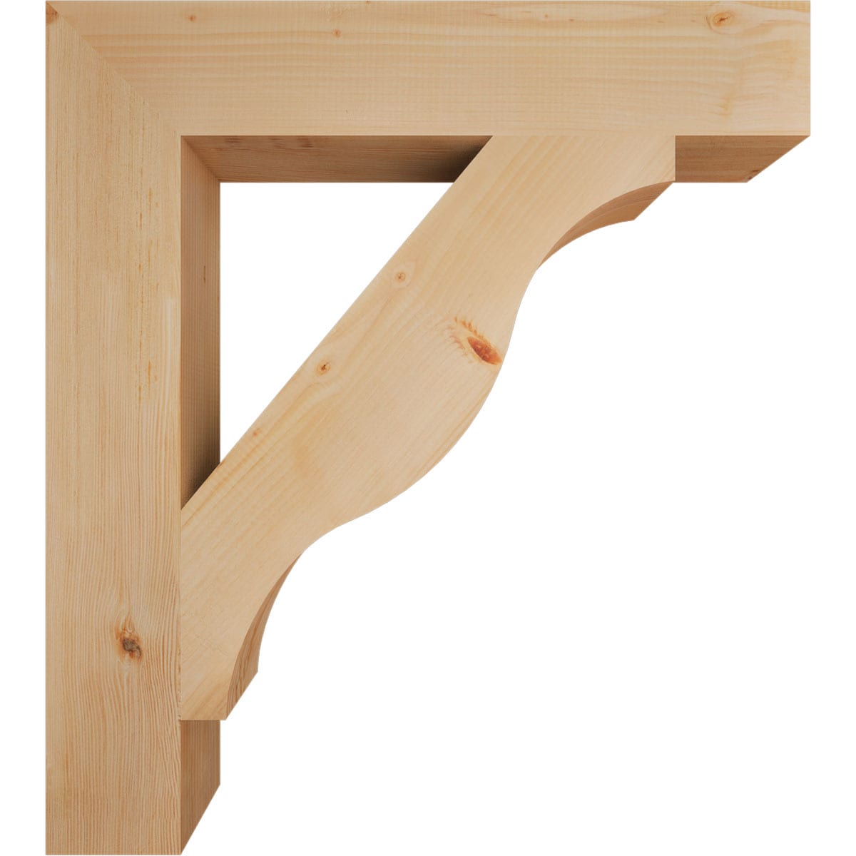 Ekena Millwork BKT06X34X38FST05SDF Exterior-Brackets-Braces - View #3