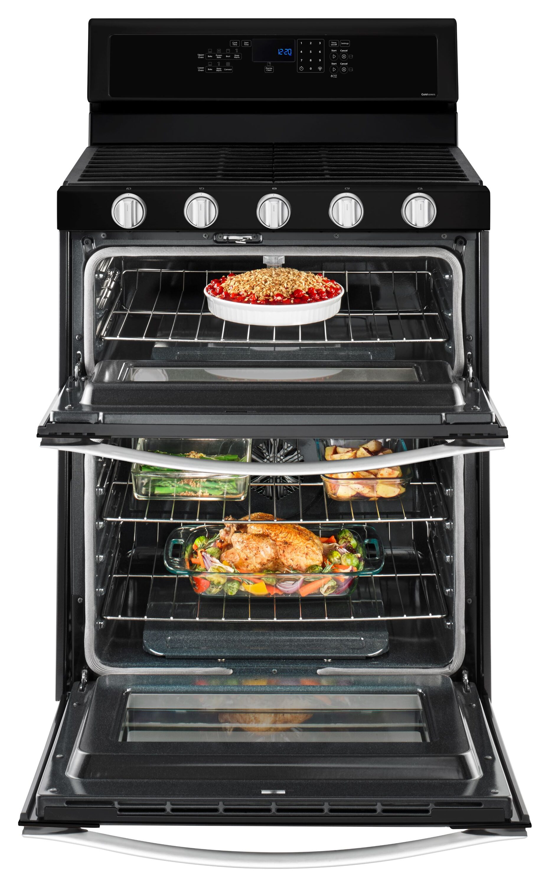 Whirlpool WGG745S0FE Double-Oven-Gas-Ranges - View #5