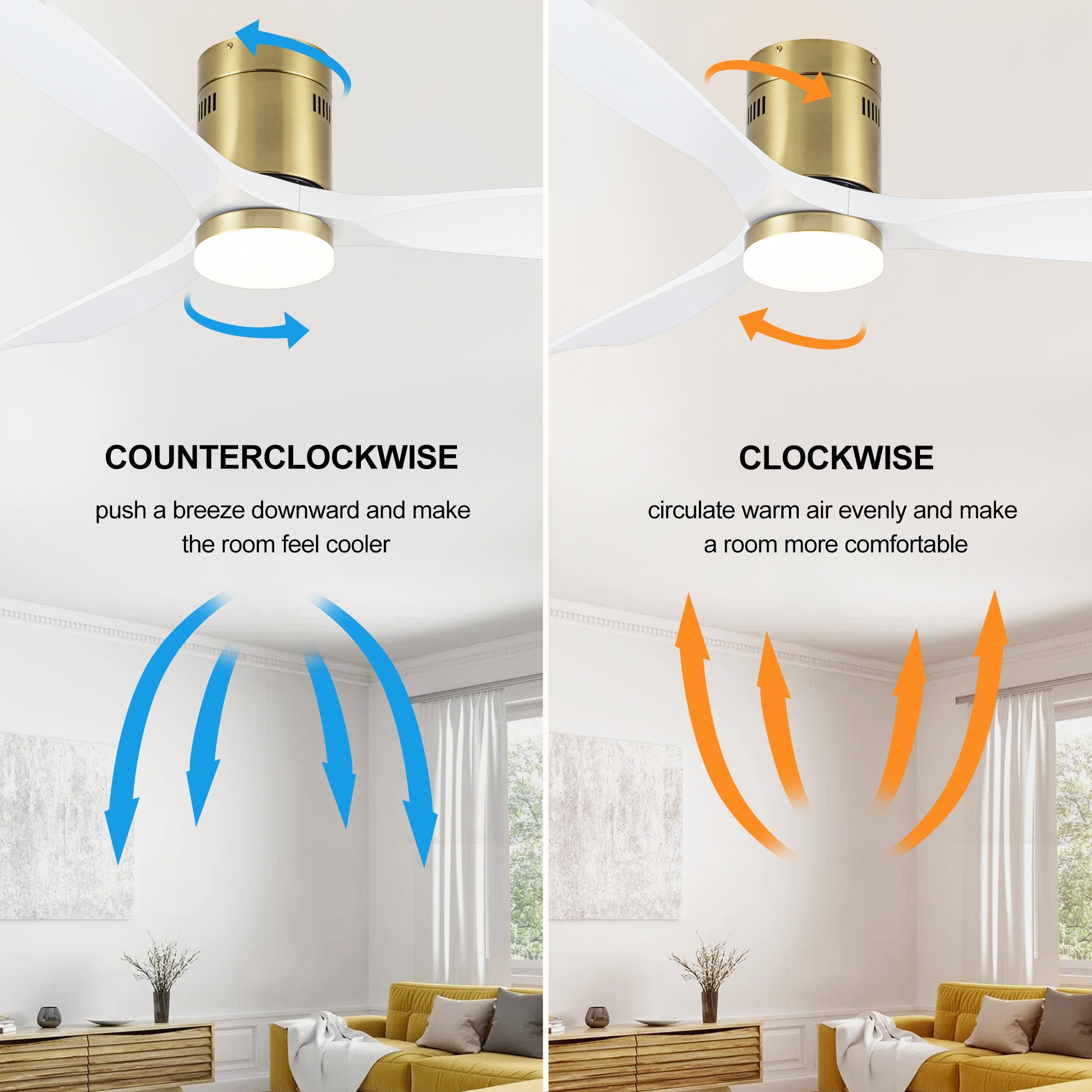 Breezary 30004-WH Ceiling-Fans - View #10