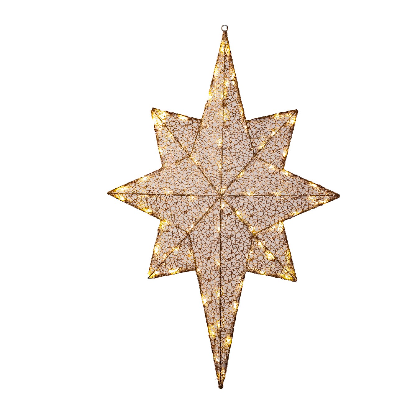  4010166X 24-Inches Lighted Star Christmas Decor