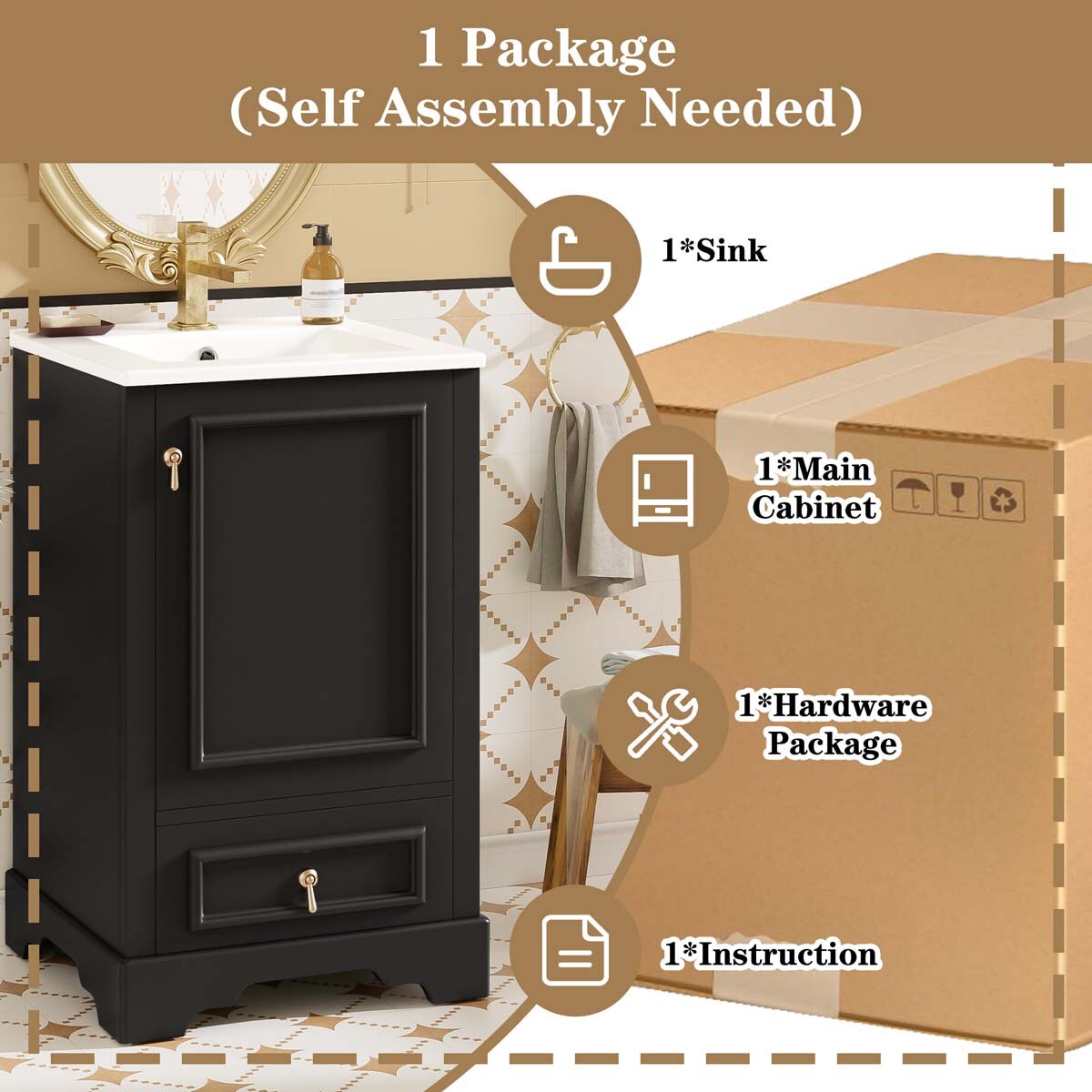 ModernLuxe L3P-N729P299505B Bath-Vanity-Combo - View #5