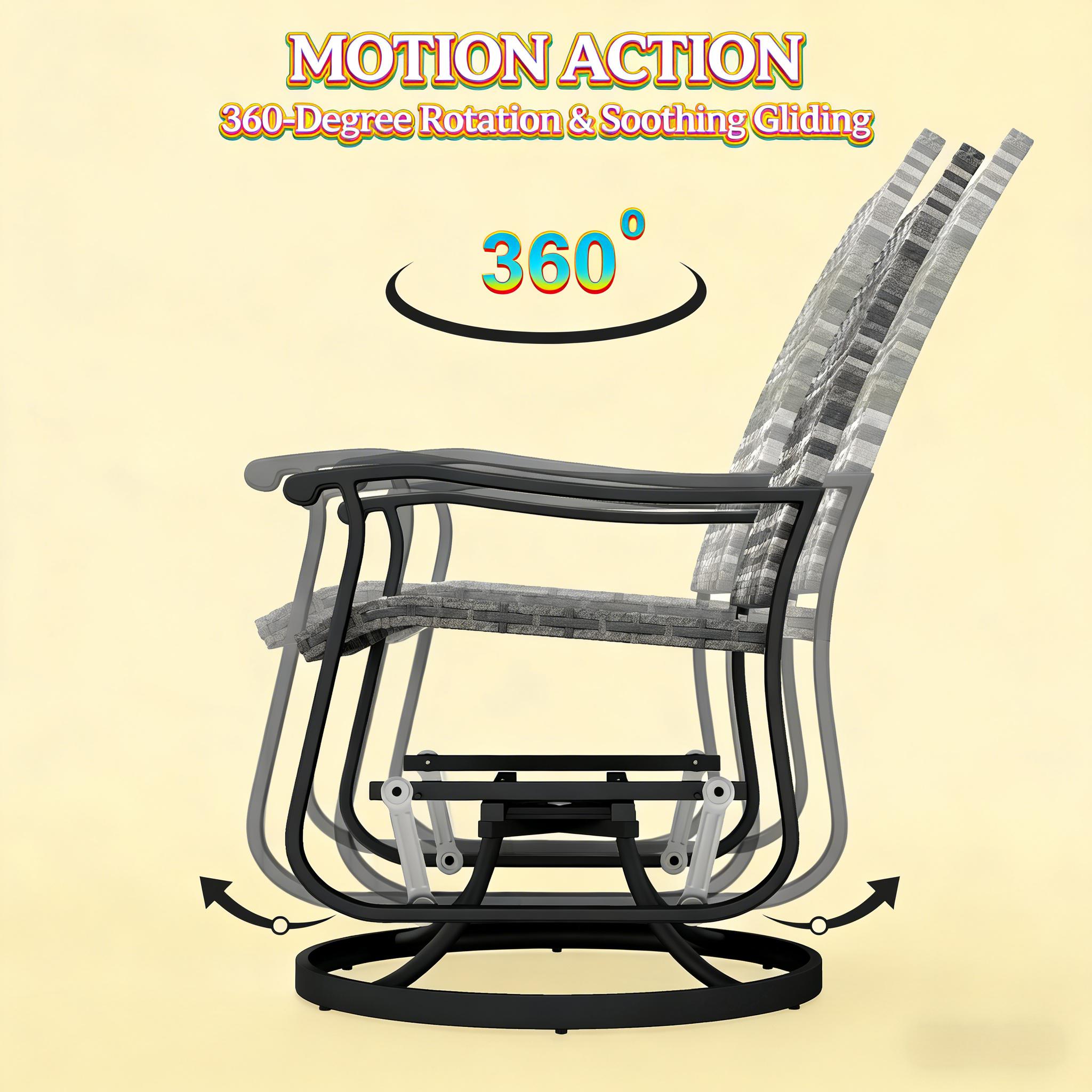 LUXEYARD DS-M-BAC04903 Patio-Chairs - View #2
