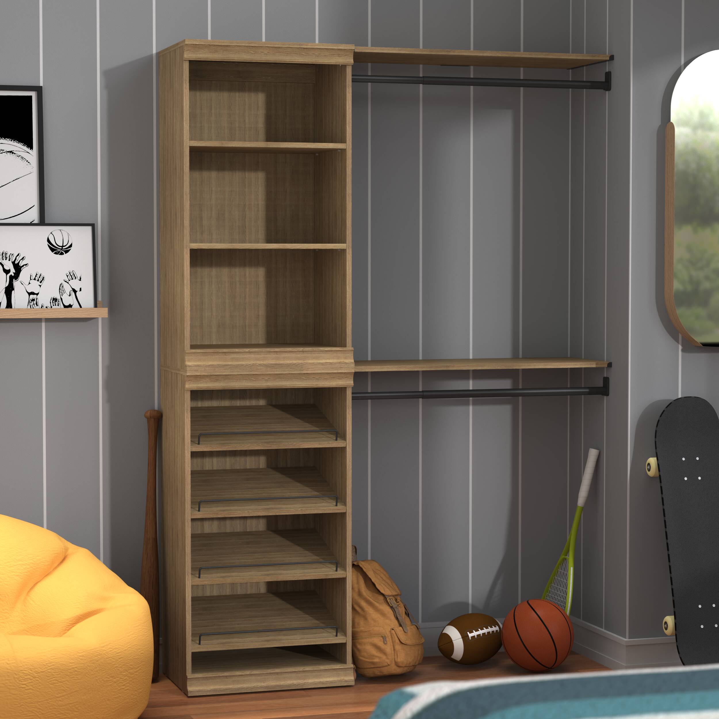 ClosetMaid 10000-05800 Wood-Closet-Kits - View #2